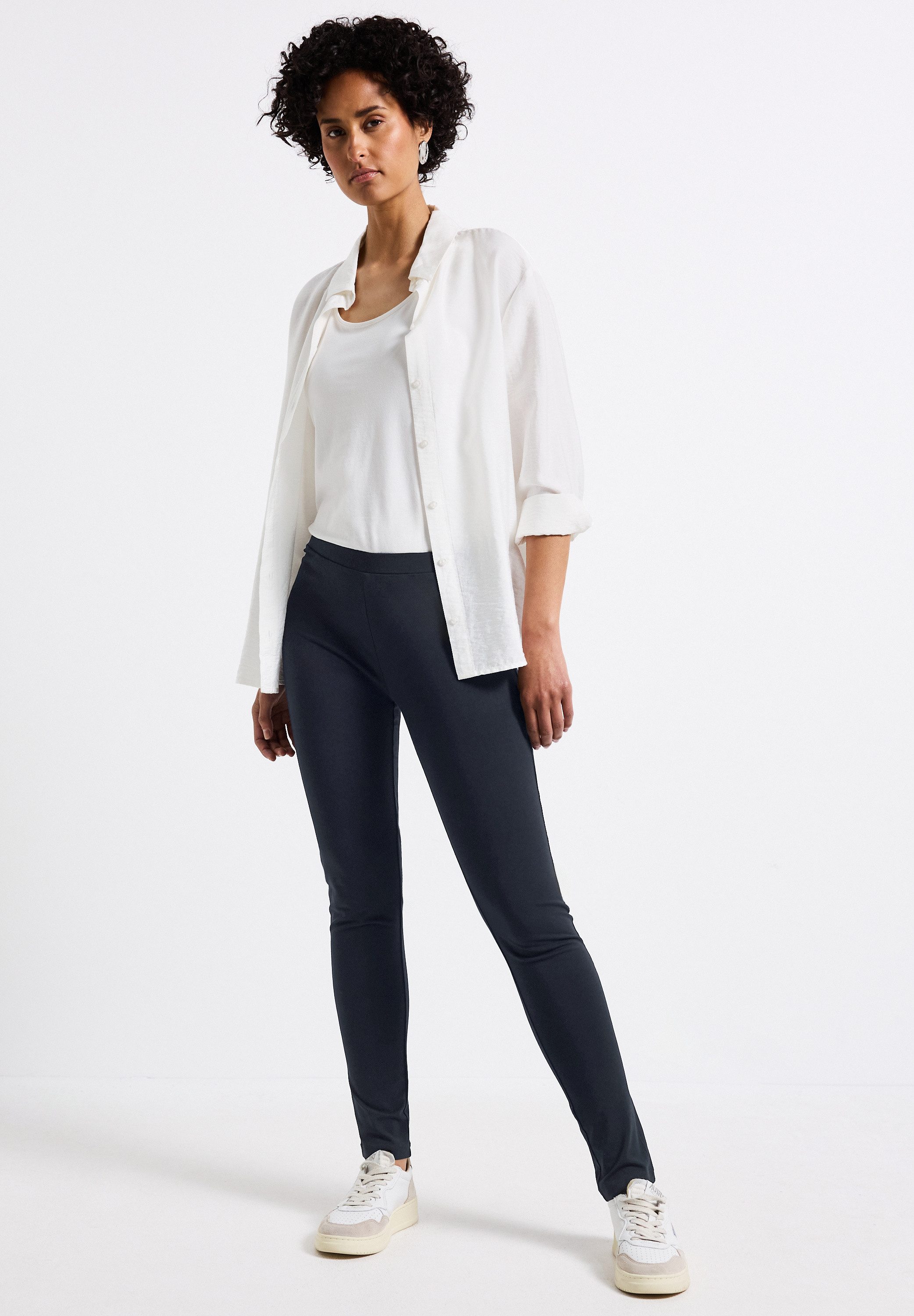 STREET ONE leggings made of cotton with stretch