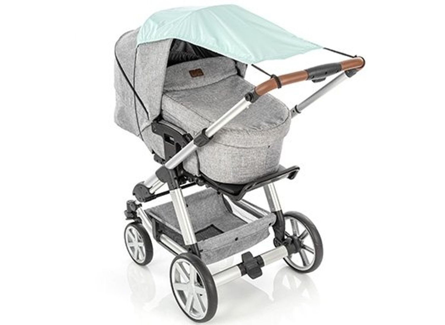 Kinderwagen-Sonnenschutzhülle mint