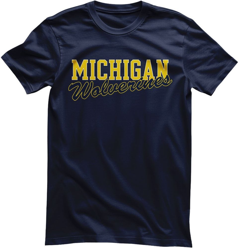 University of Michigan T-Shirt Michigan Wolverines T-Shirt