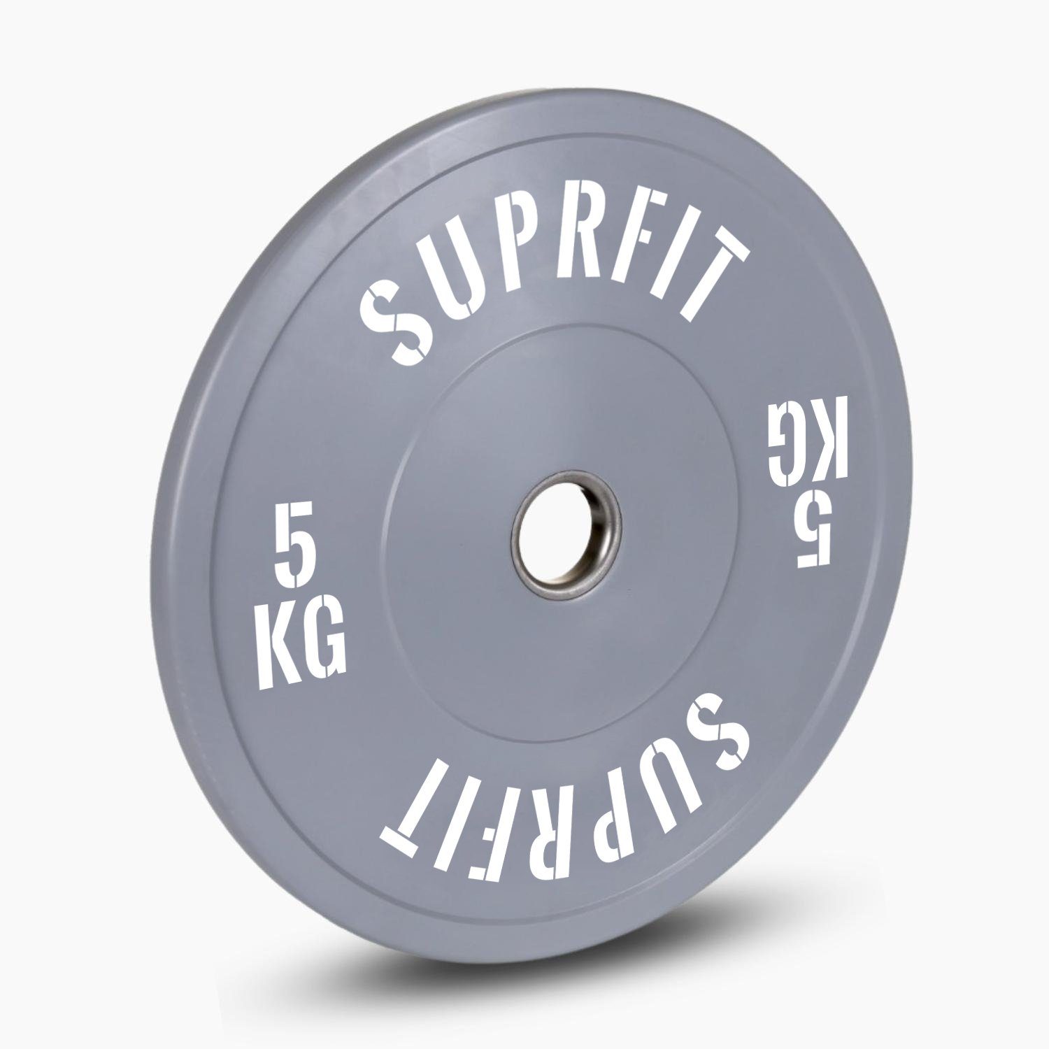 SF SUPRFIT Hantelscheiben Colored Bumper Plate White Logo (einzeln)