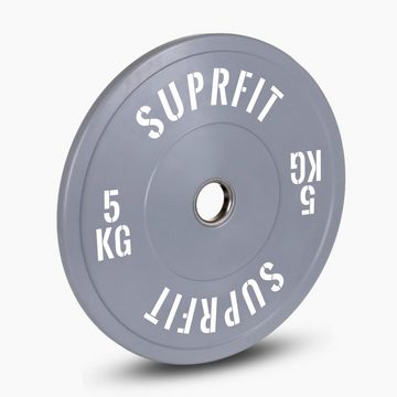 SF SUPRFIT Hantelscheiben Colored Bumper Plate White Logo (einzeln)