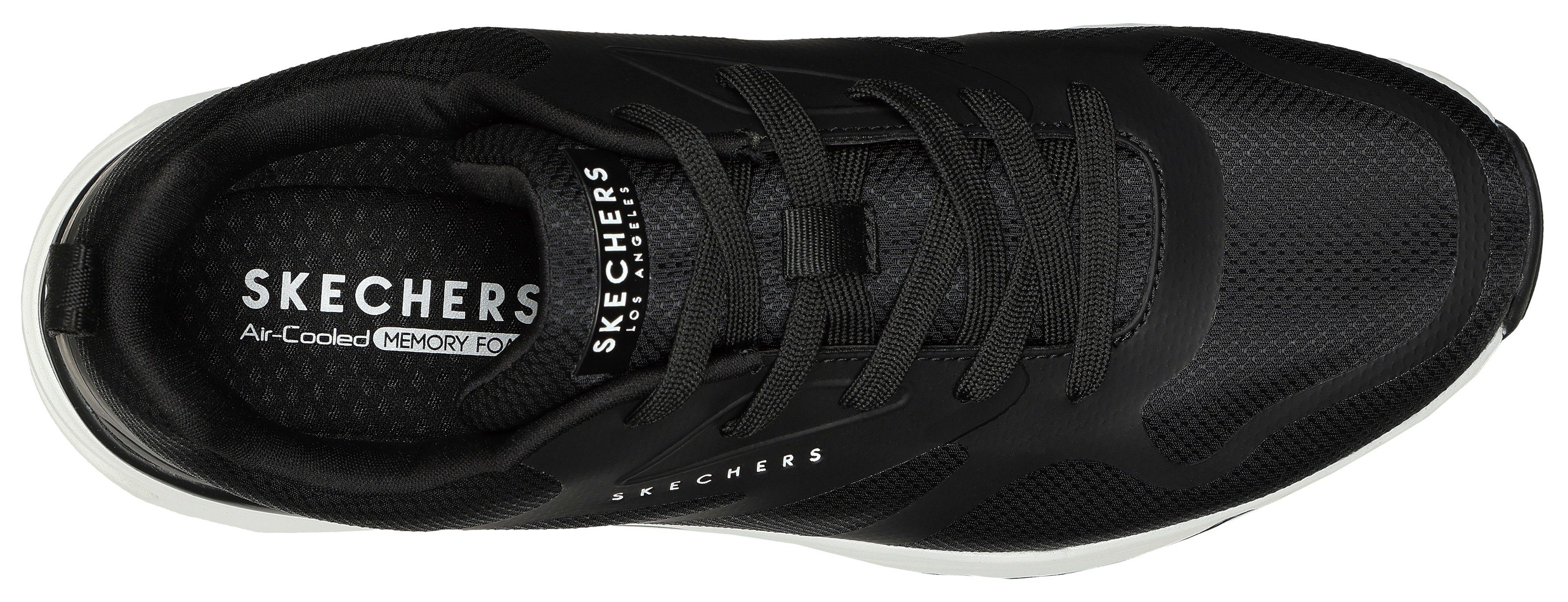 Skechers TRES-AIR schwarz mit Skech-Air-Sohle Sneaker