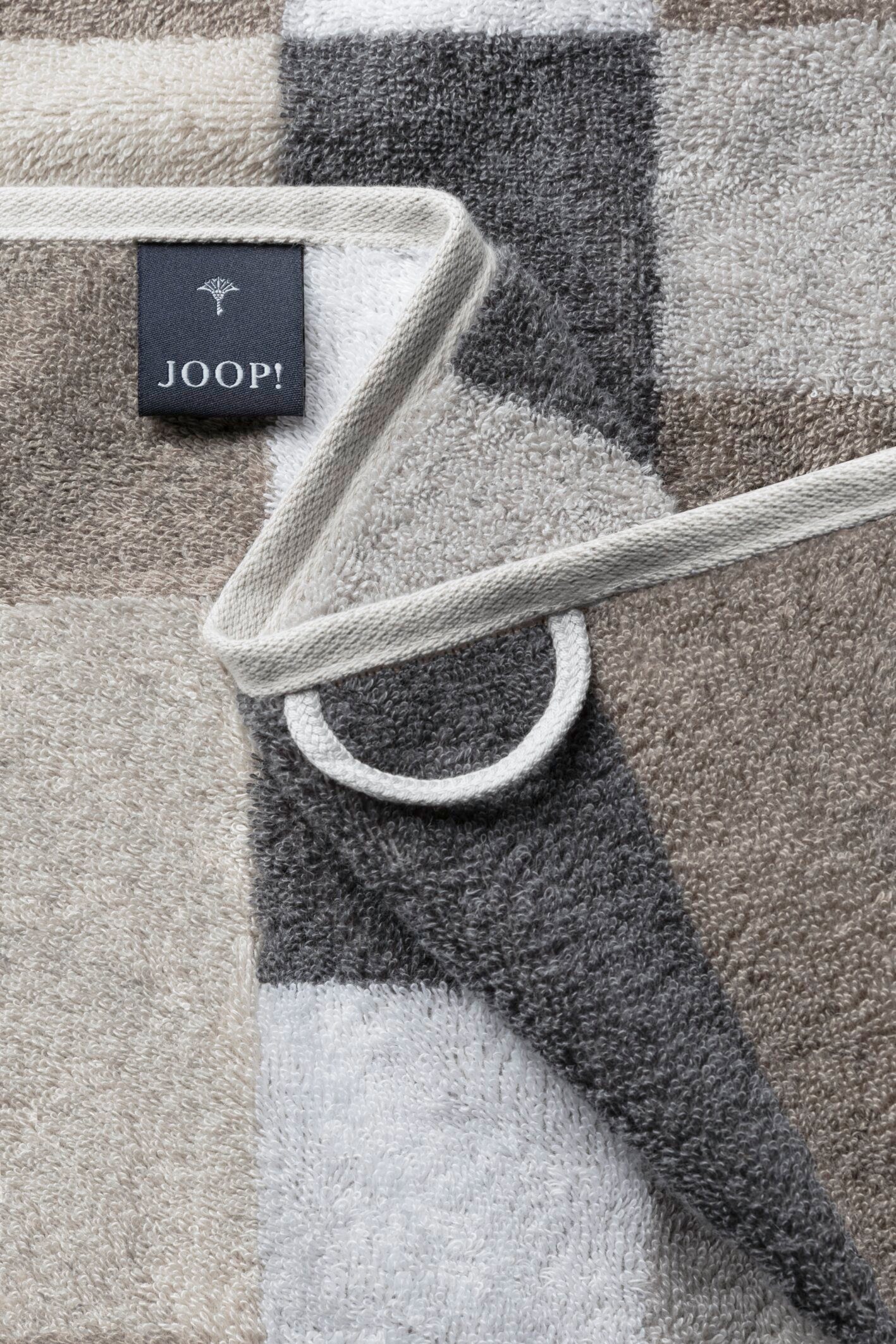 Joop! Handtücher JOOP! LIVING und Aus Textil Material - INFINITY (2-St), MOSAIC Handtuch-Set, maschinenwaschbarem trocknergeeignetem