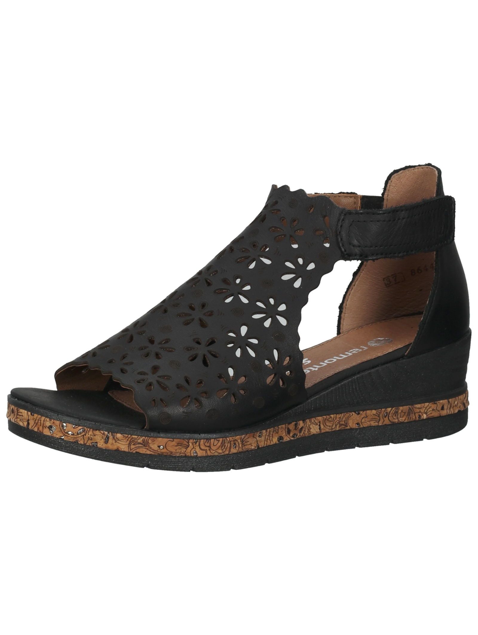 Remonte Sandalen Glattleder Keilsandalette günstig online kaufen