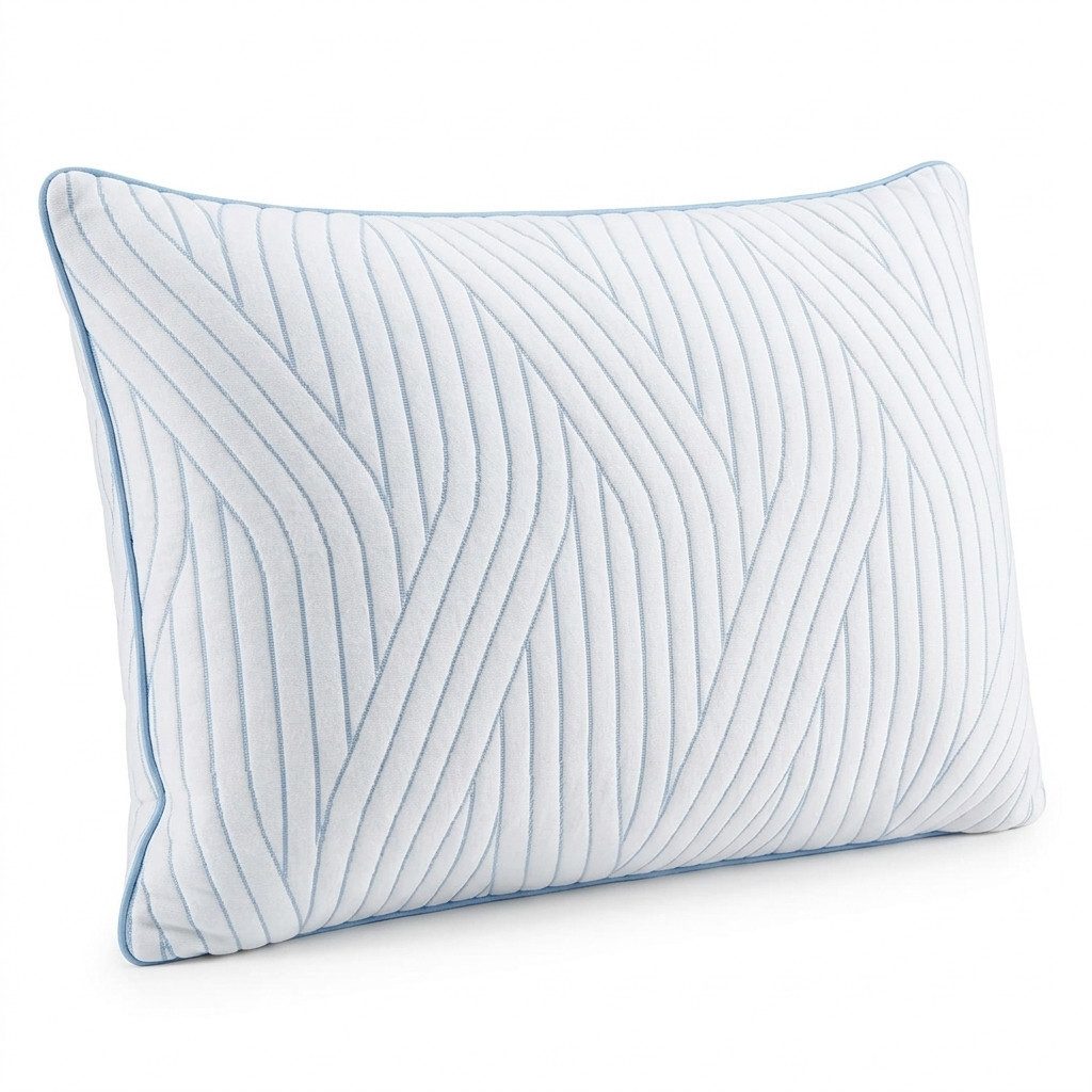 scarnatti Nackenstützkissen FlexCool Gel-Memory-Foam Kissen – Höhenverstellbares ergonomisches, Füllung: Gel-Memory-Foam, Seitenschläfer, Bauchschläfer, Rückenschläfer, Nackenstützkissen mit Kühleffekt, atmungsaktiv