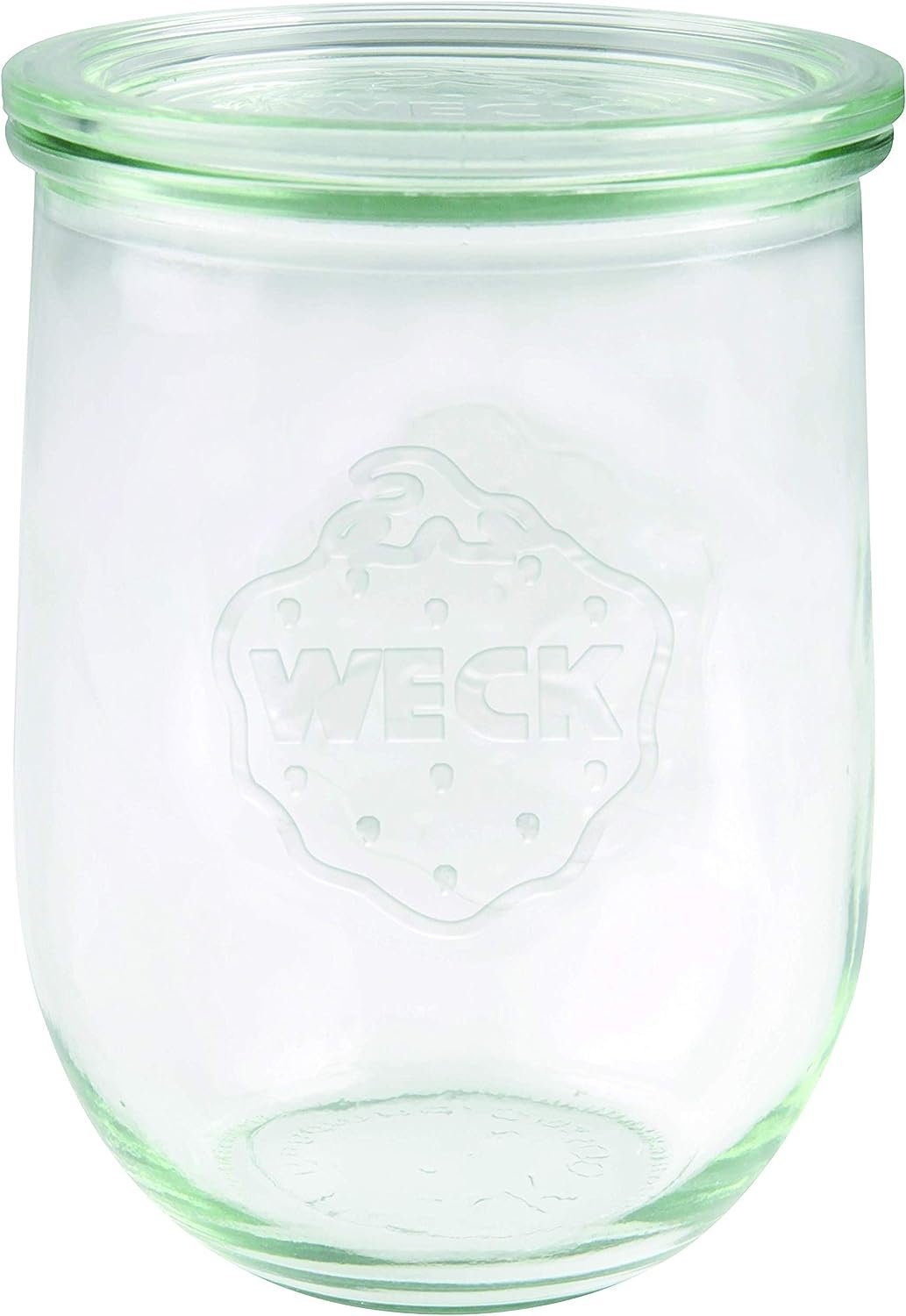 WECK Einmachglas Einkochgläser Tulpenform 1L, Einweckgläser, Rundrandglas | Einmachgläser