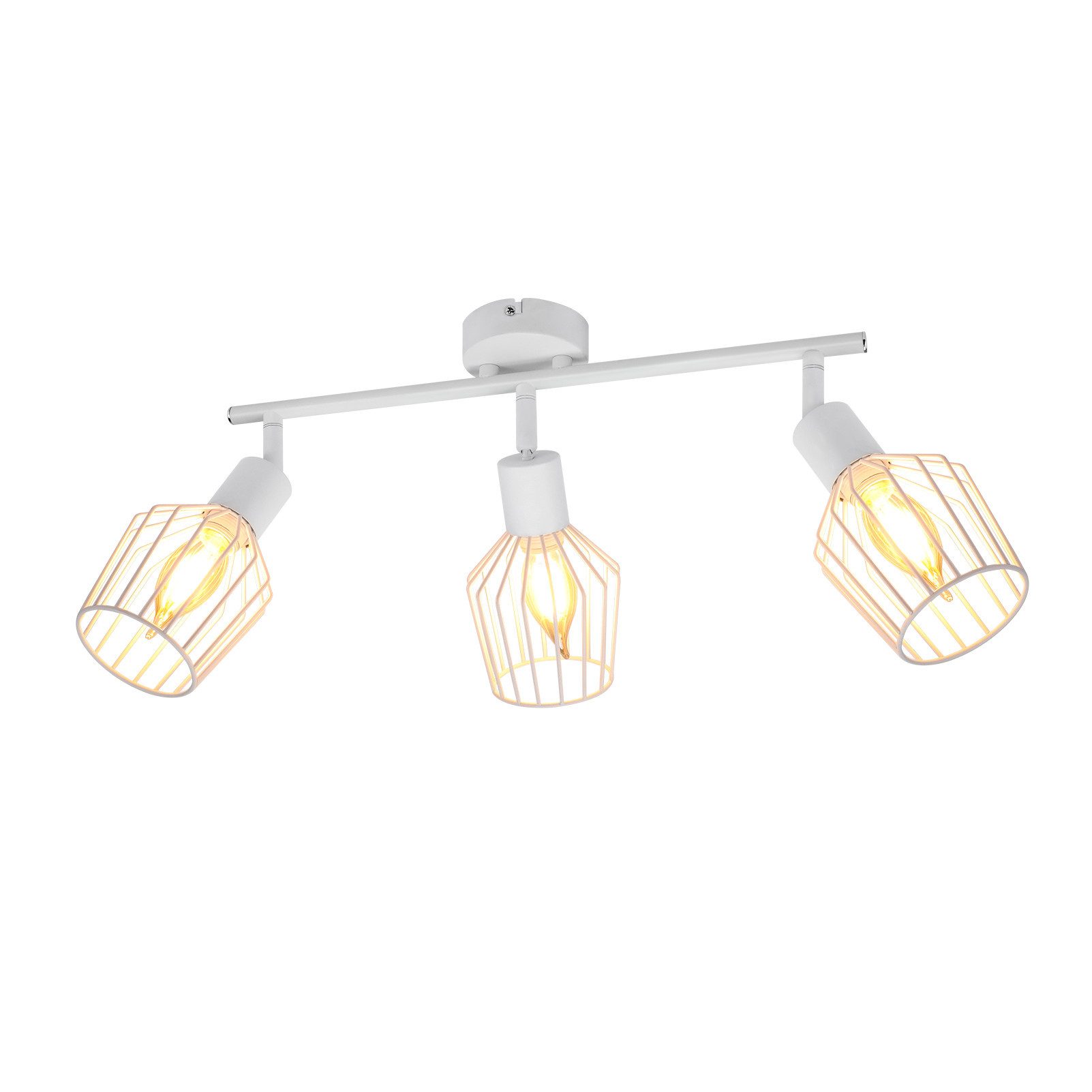 Nettlife LED Deckenspots Schwarz Weiß E14 günstig online kaufen