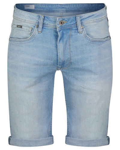 Pepe Jeans Jeansshorts Herren Jeansshorts STRAIGHT SHORT Regular Fit