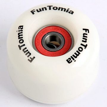 FunTomia Skateboard FunTomia 4 x Rollen für Skateboards inkl. Mach1 Kugellager Härtegrad 92A oder 100A