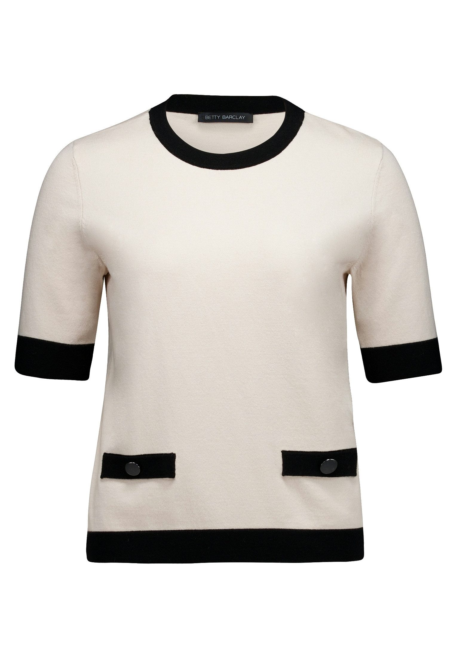 Betty Barclay Sweatshirt Strickpullover Kurz 1/2 Arm