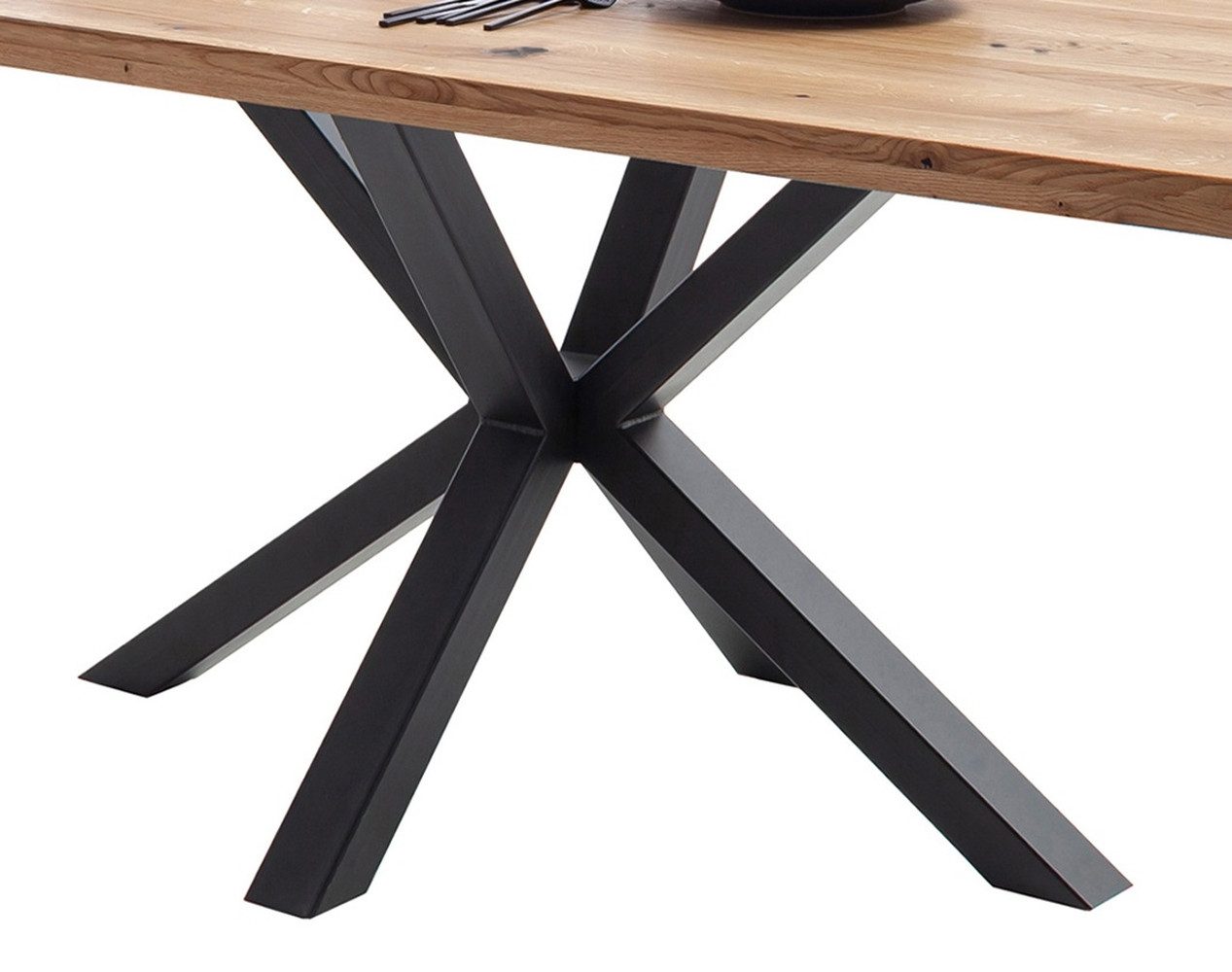 freiraum Tischgestell Deba, Spider-Form, in Metall schwarz - 60x72x80cm (BxHxT)