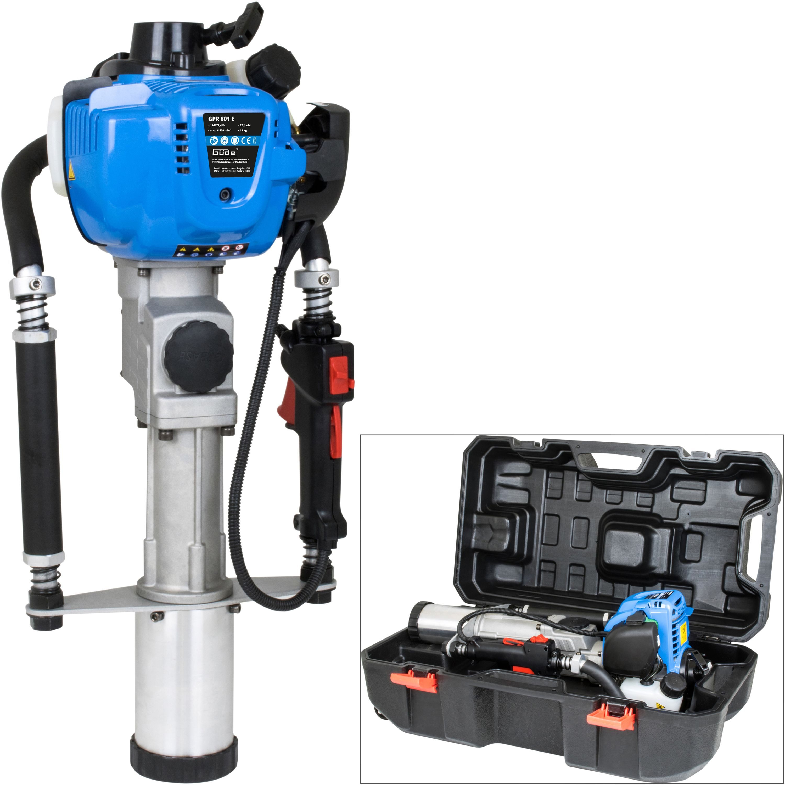 Güde Absperrgitter Güde Pfahlramme GPR 801 E, für 20 - 80 mm Pfähle
