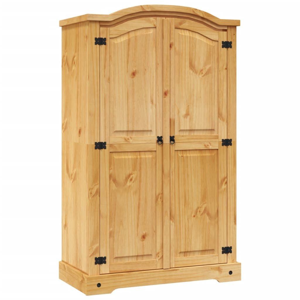 vidaXL Kleiderschrank Mehrzweckschrank Mexiko-Stil Kiefernholz 2 Türen günstig online kaufen