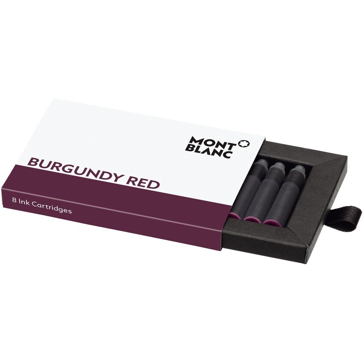 MONTBLANC Füllhalter Tintenpatrone - 8 Stück burgundy red.