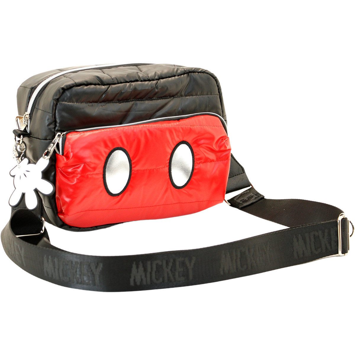 Disney Umhängetasche Mickey Mouse Air-Padding IBiscuit Unisex Kinder, Handtasche, Shopper, Crossbody Bag, Schultertasche, Hobo Bag