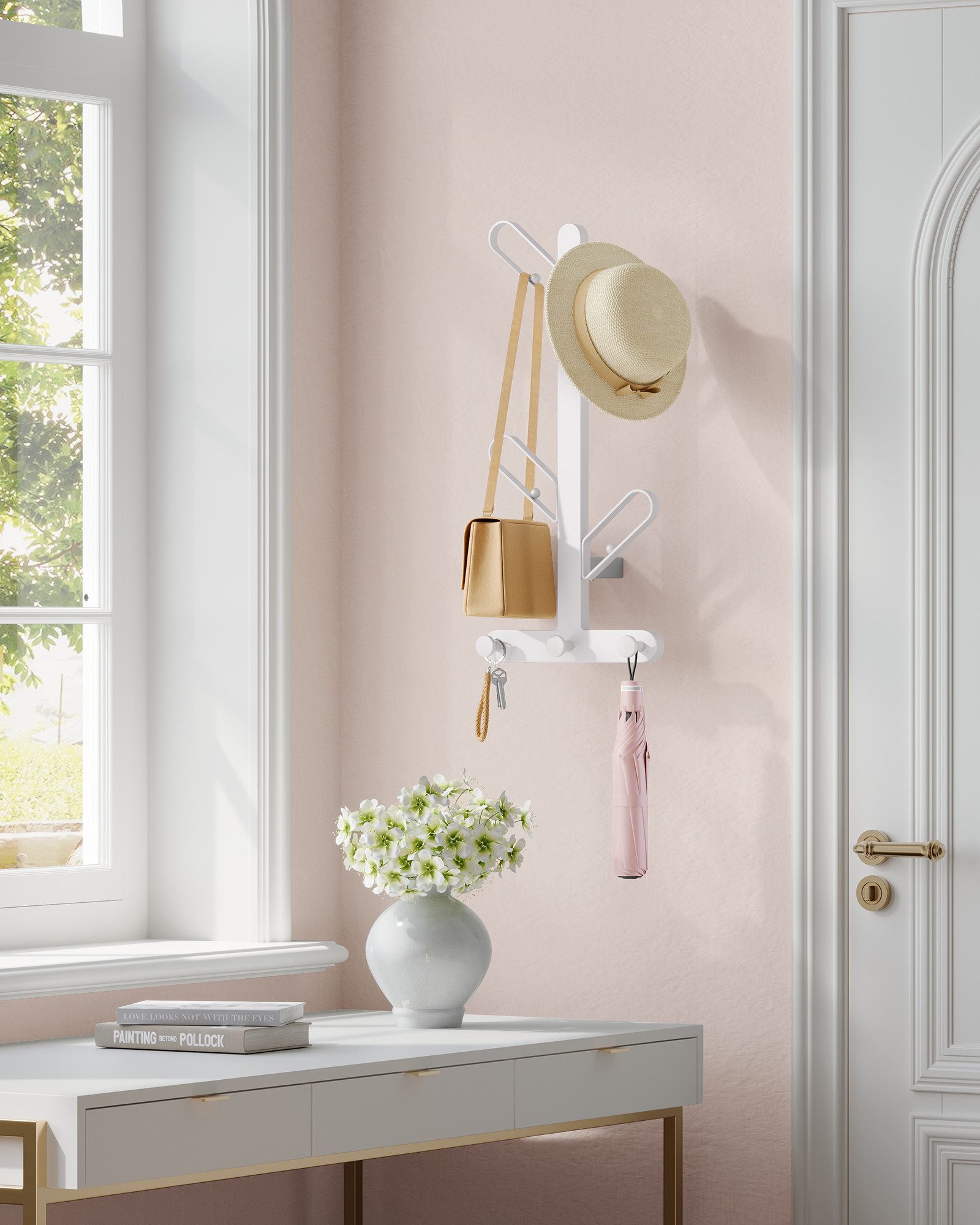 SONGMICS HOME Wandgarderobe Kleiderständer (1 St), günstig online kaufen