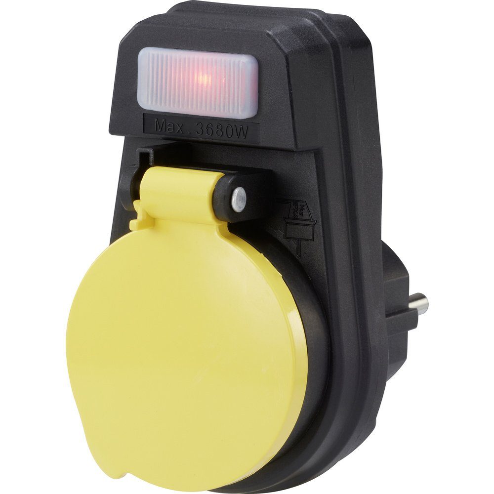 Sygonix SY-4673756 Schaltbare Zwischensteckdose mit Schalter am Gerät Mehrfachsteckdose