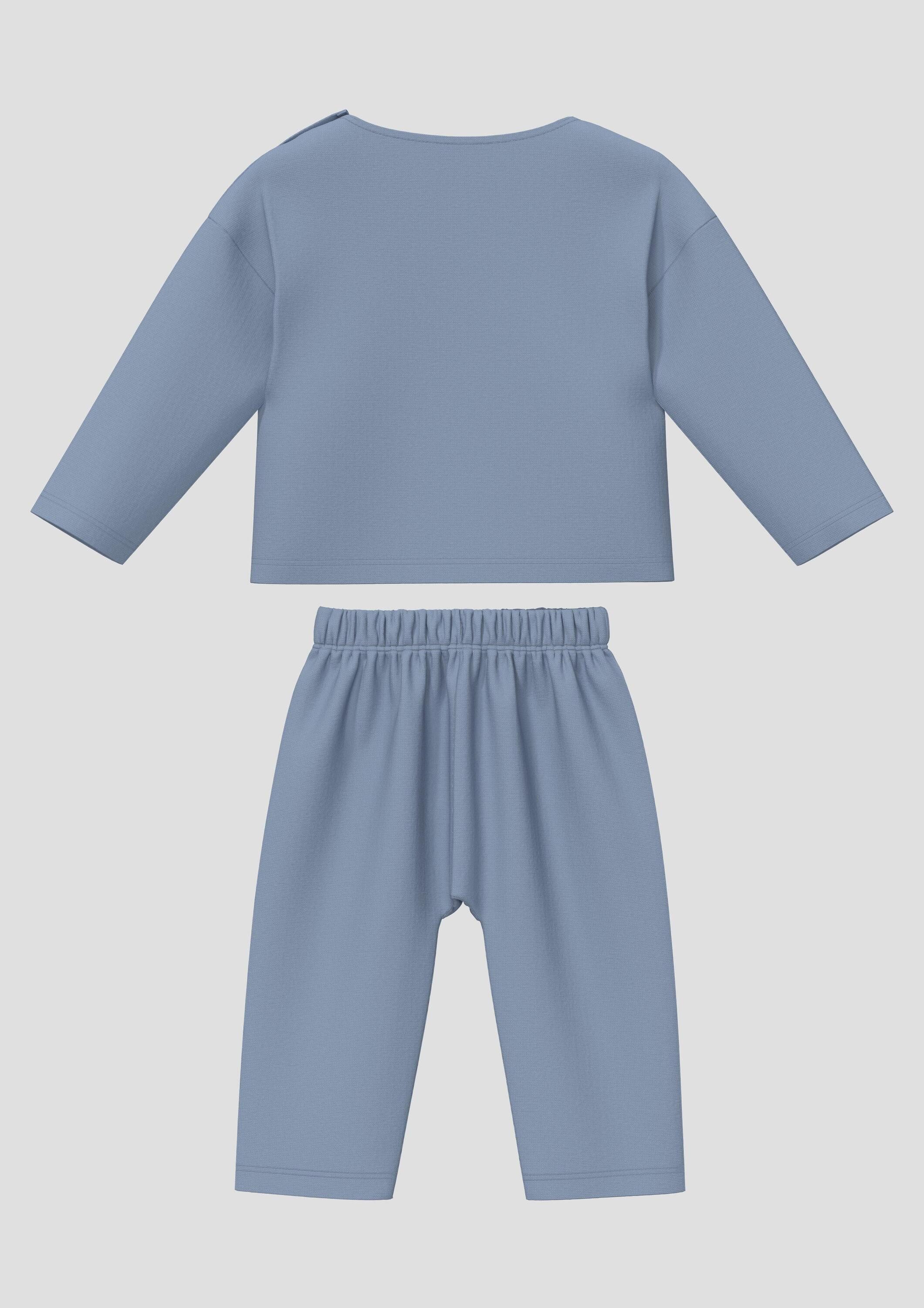 s.Oliver Langarmshirt T-Shirt Unisex Set Langarmshirt und Jogpants