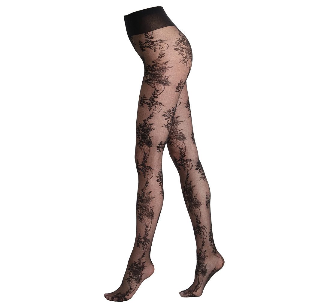 Oroblú Strumpfhose LACELIKE 30 DEN (Packung 1 St. 1er-Pack) verführerisch