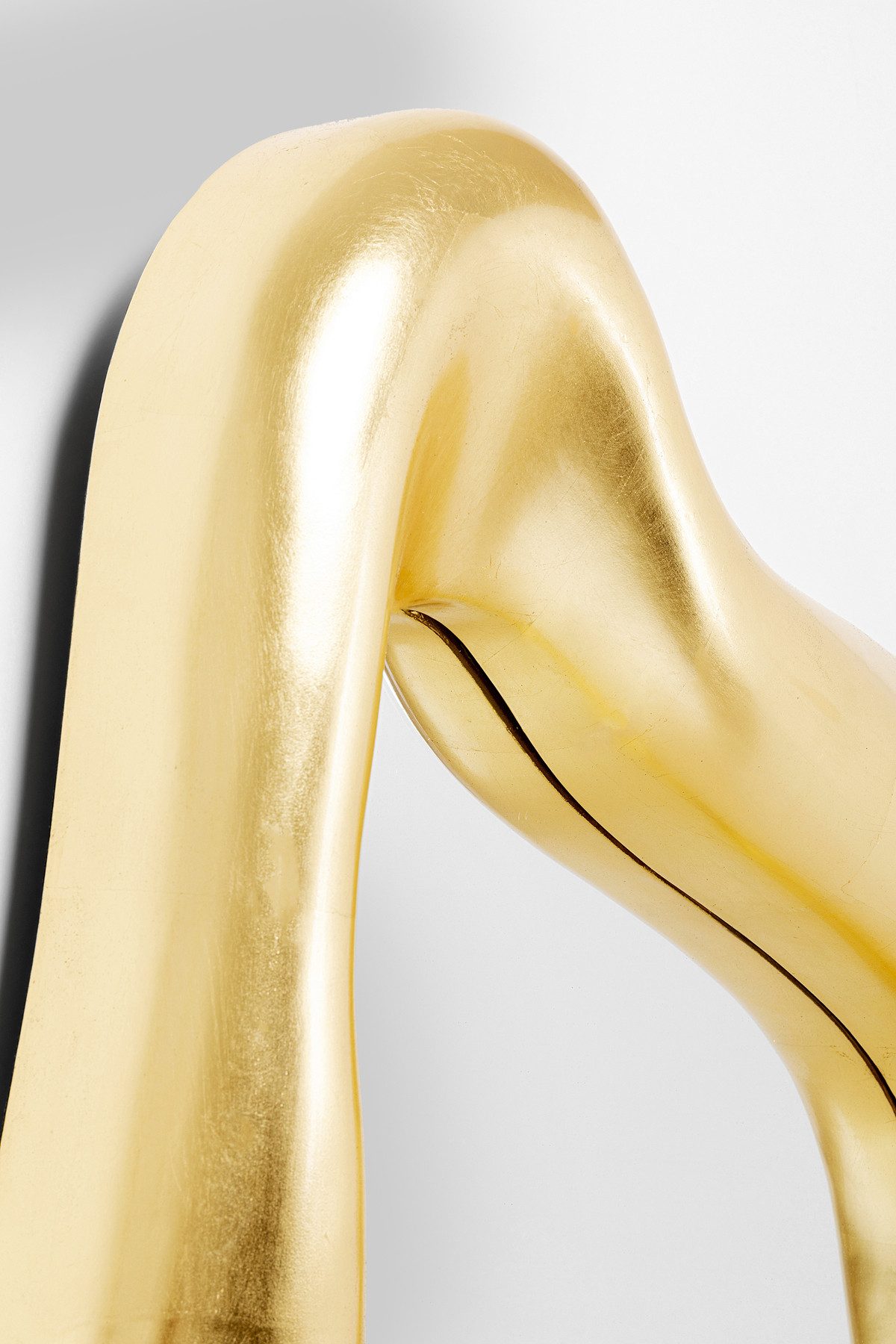 Kare Design Wandspiegel Spiegel Hologram Gold 119x76cm
