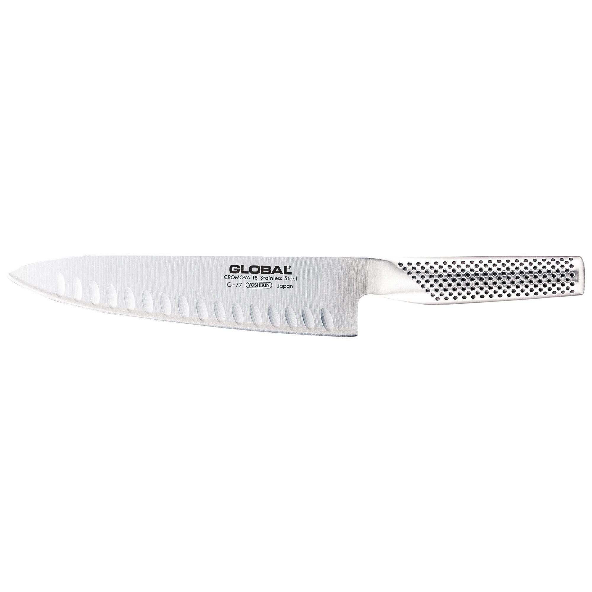 GLOBAL Kochmesser Kochmesser mit Kullen 20 cm G-77