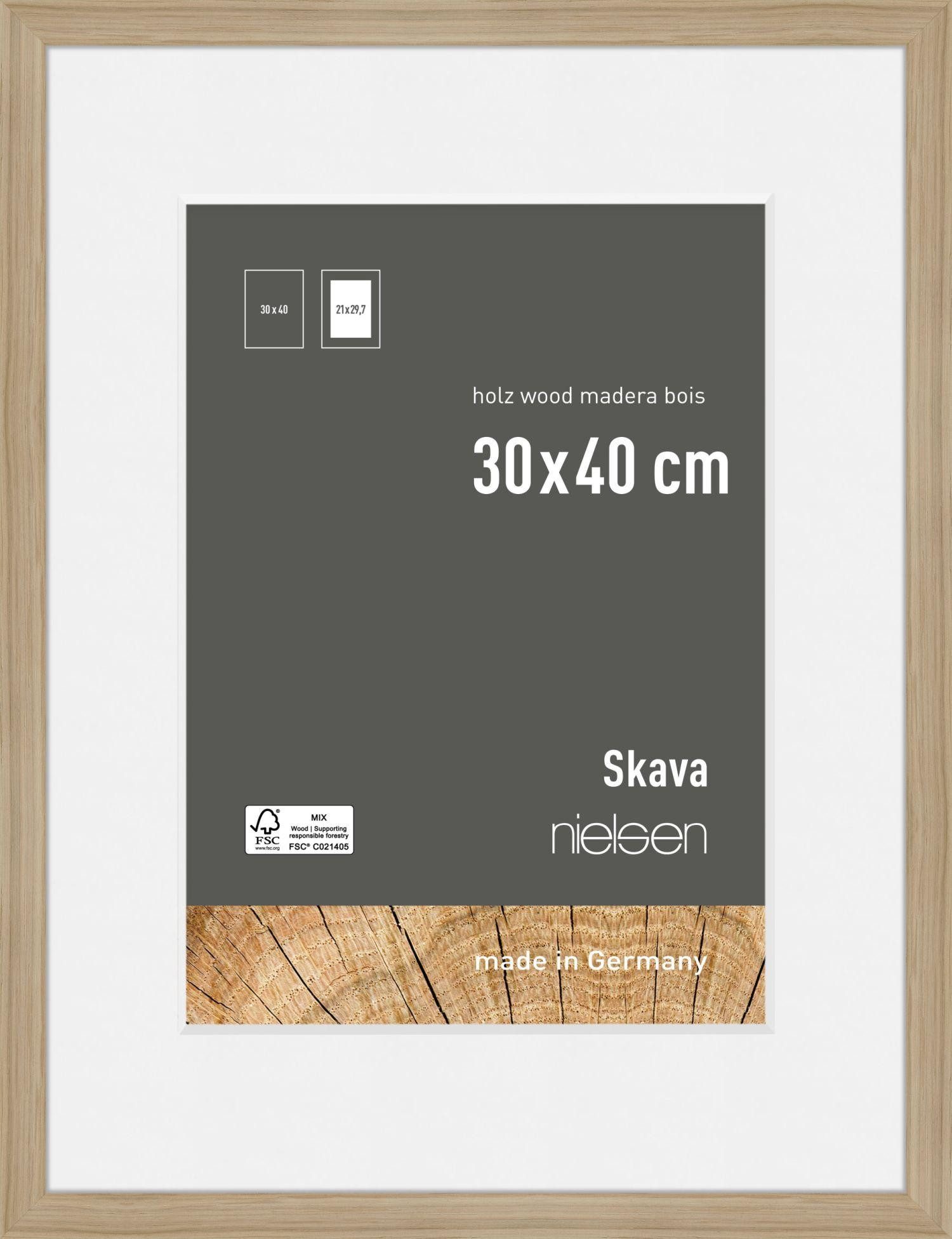 nielsen Bilderrahmen Skava 6330102 30x40cm Eiche