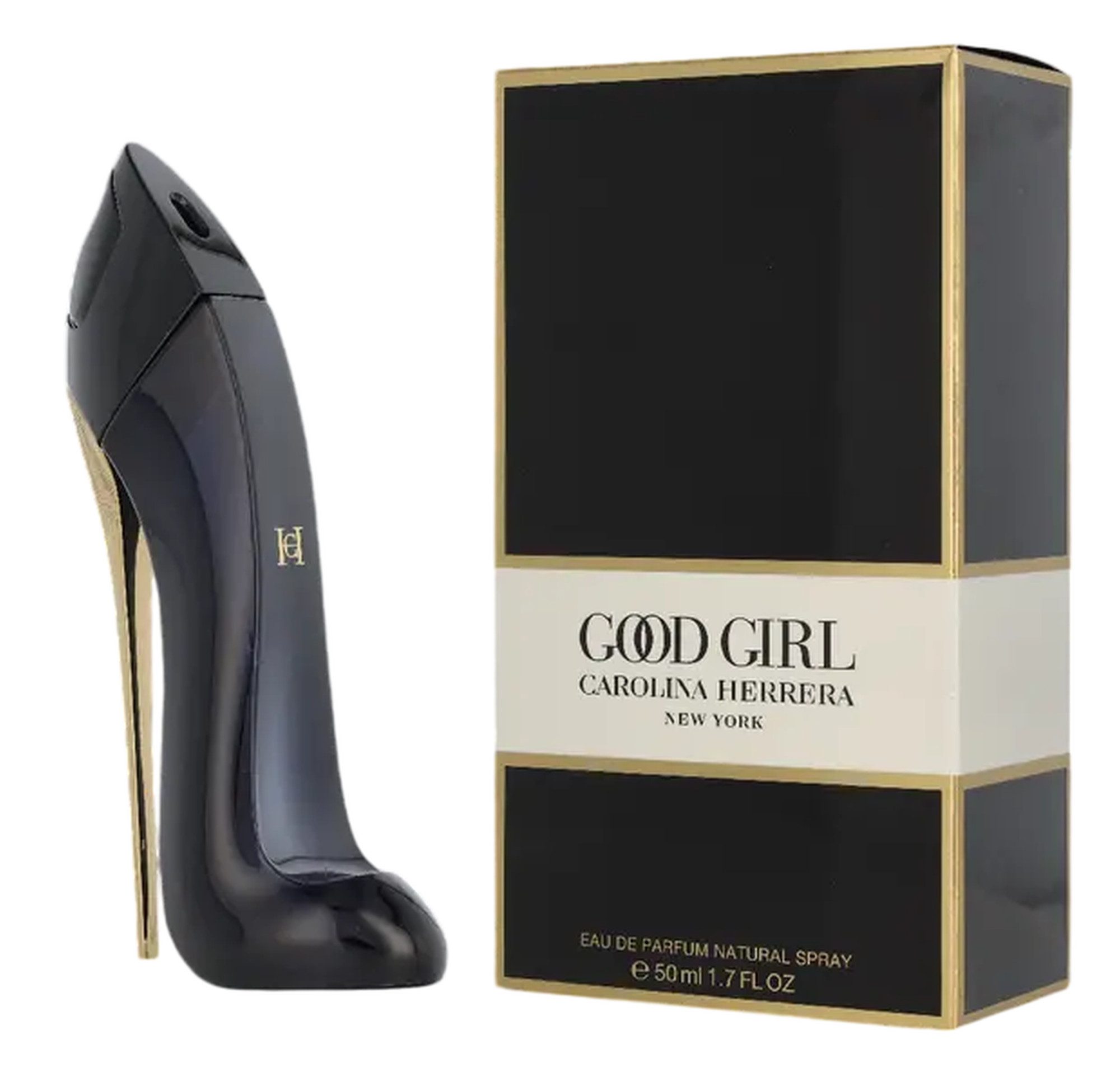 Carolina Herrera Eau de Parfum Good Girl EDP Damen Spray, Sinnlich-floraler Duft mit Mandel, Kaffee, Jasmin und Kakao