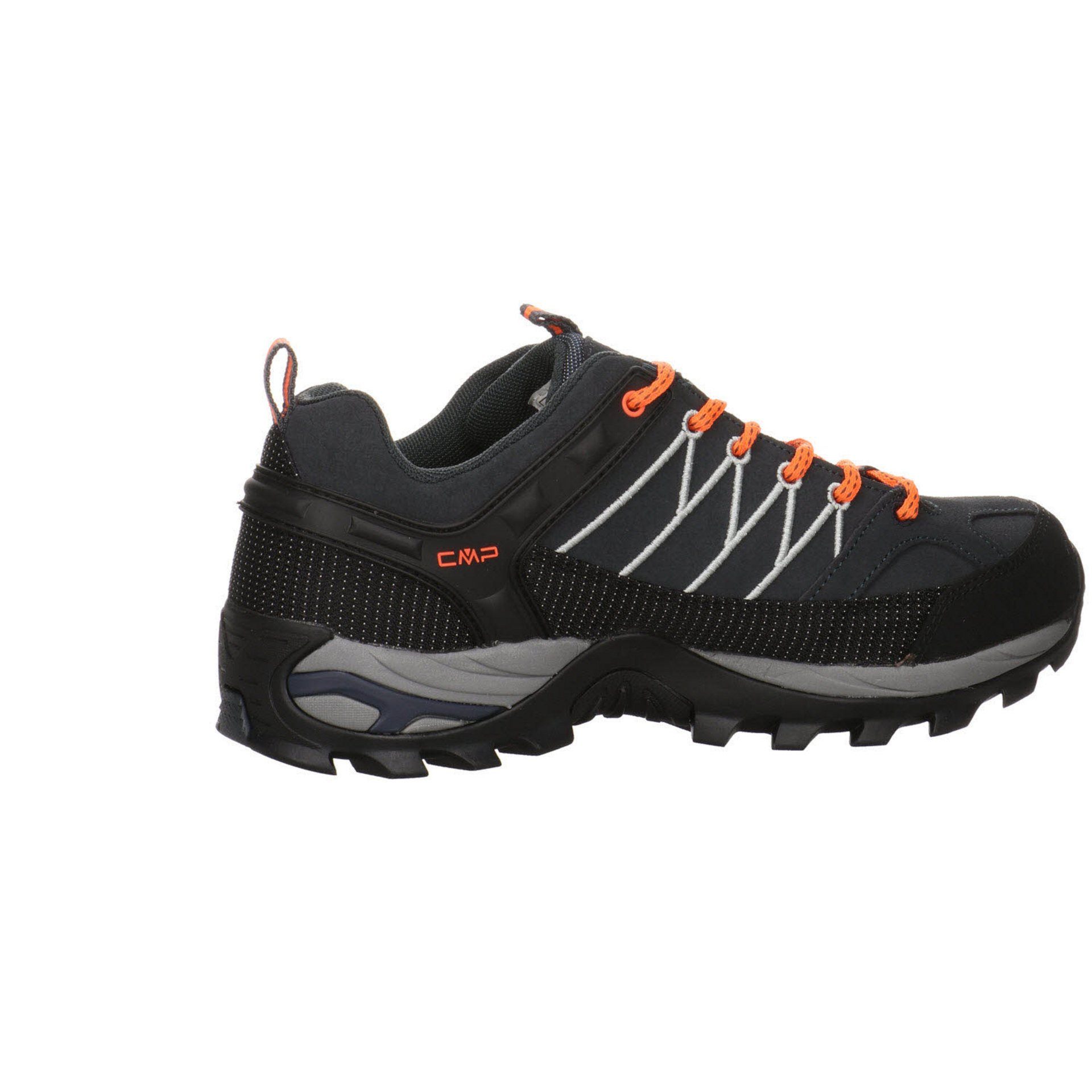 CMP Herren Outdoor grau Schuhe kombi-schwarz Outdoorschuh Low Rigel Outdoorschuh Synthetikkombination