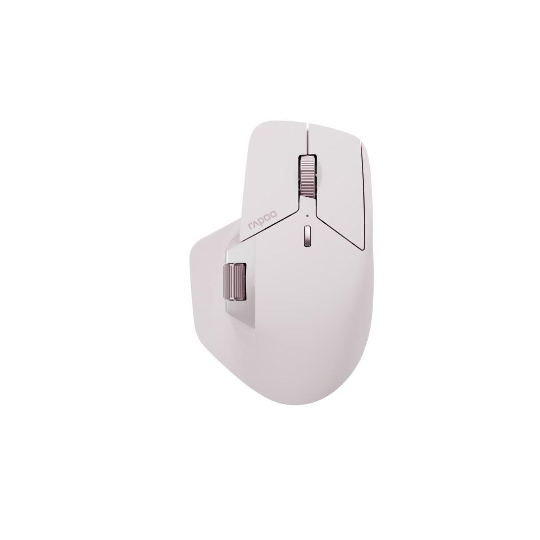 Rapoo MT760L, Kabellose Multi-Mode-Maus ergonomische Maus (Bluetooth, Funk)