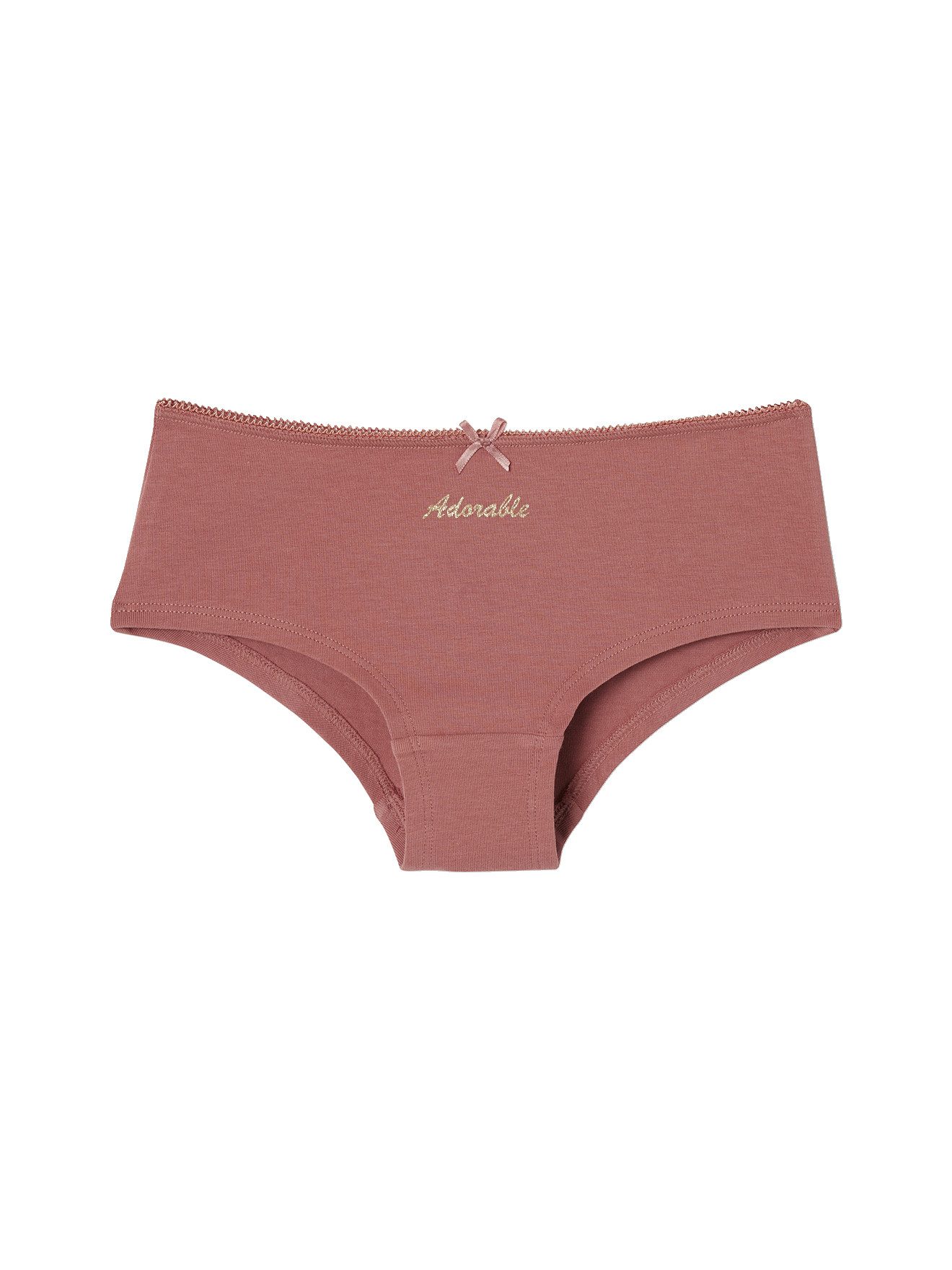 vertbaudet Slip Mädchen Shortys ADORABLE, Bio-Baumwolle 7er-Pack