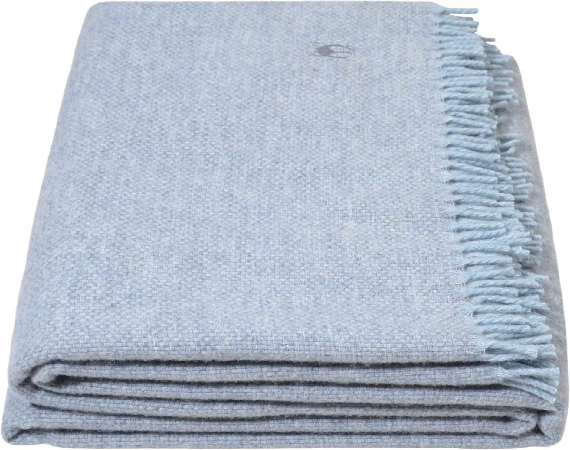 Wohndecke Must Relax, ZOEPPRITZ1828, klassisches unifarbenes Plaid aus dicker reiner Schurwolle