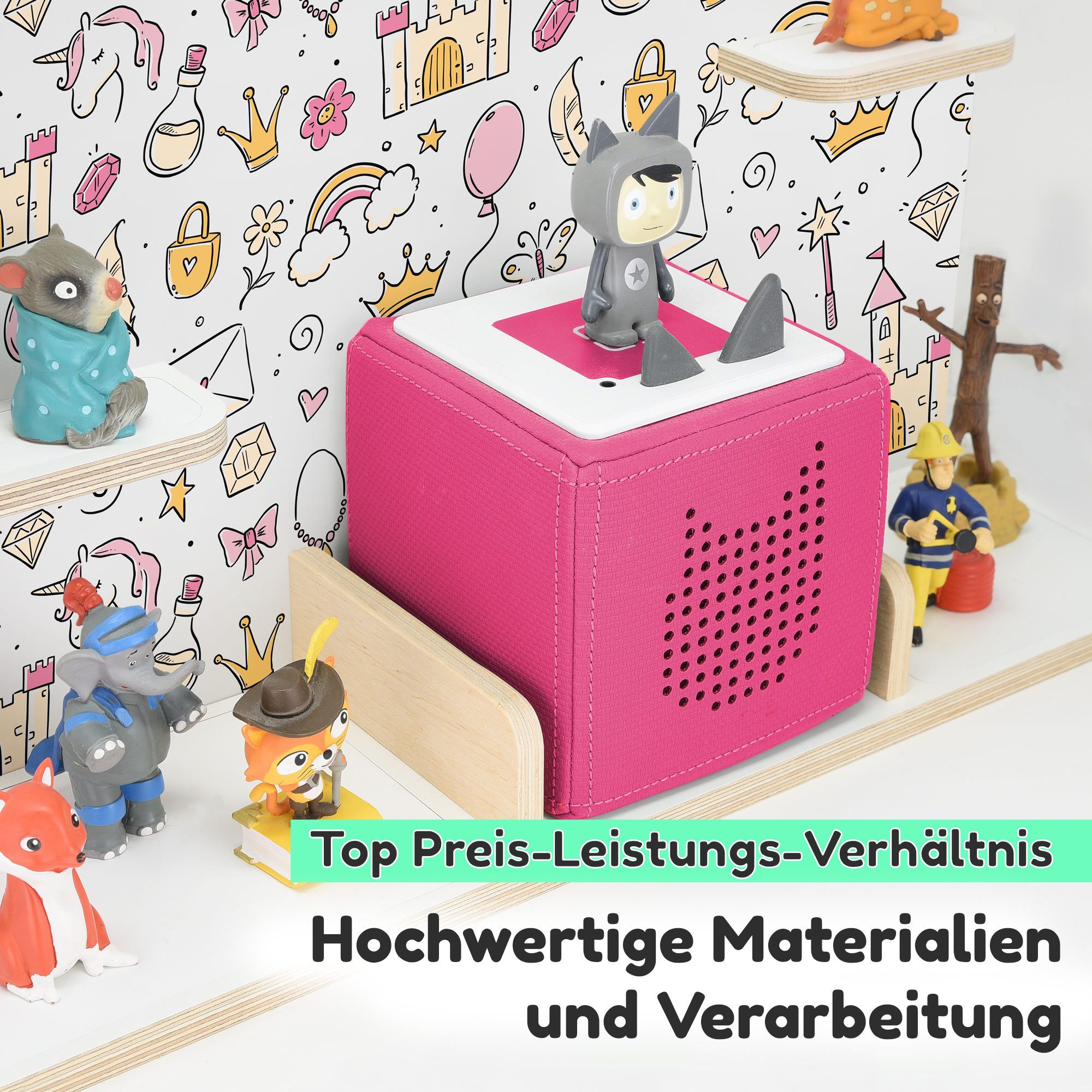 stadtecken Kinderregal geeignet für Toniebox und günstig online kaufen