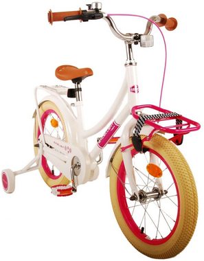 TPFSports Kinderfahrrad Volare Ecxellent 16 Zoll mit Rücktritt + Handbremse, 1 Gang, (Mädchen Fahrrad - Rutschfeste Sicherheitsgriffe), Kinder Fahrrad 16 Zoll mit Ständer Laufrad Mädchen Kinderrad