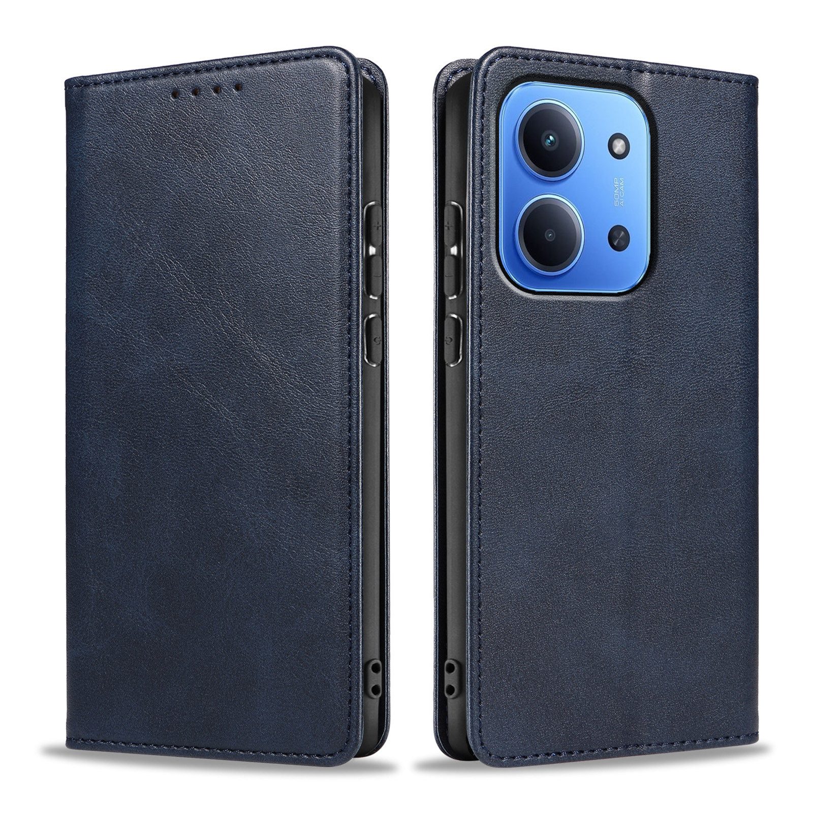 Tec-Expert Handyhülle Tasche Hülle für Xiaomi Redmi 15C 6.9 Zoll, 6,9", Cover Klapphülle Case mit Kartenfach
