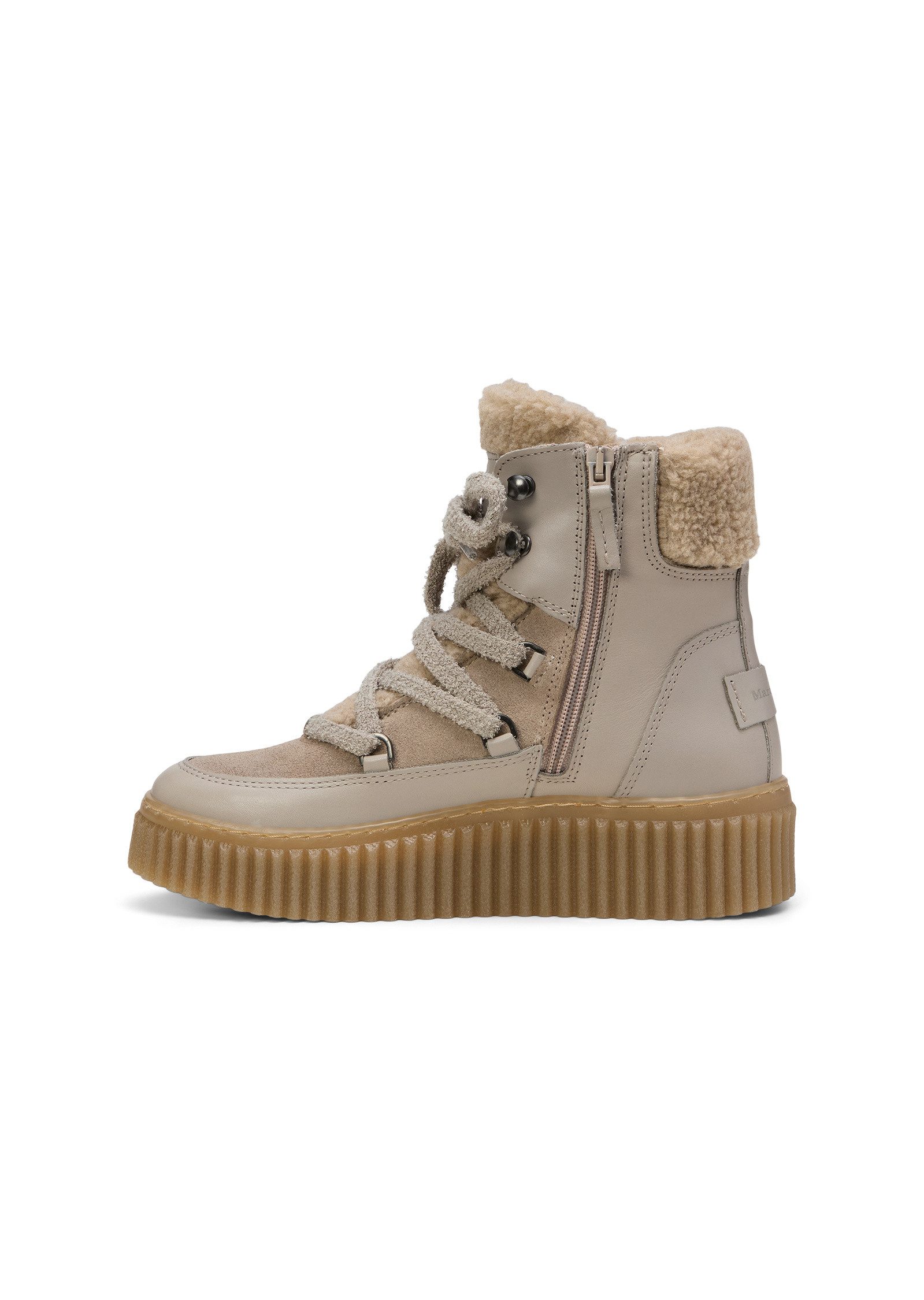 Marc O'Polo mit flauschigem Teddyfutter Stiefelette