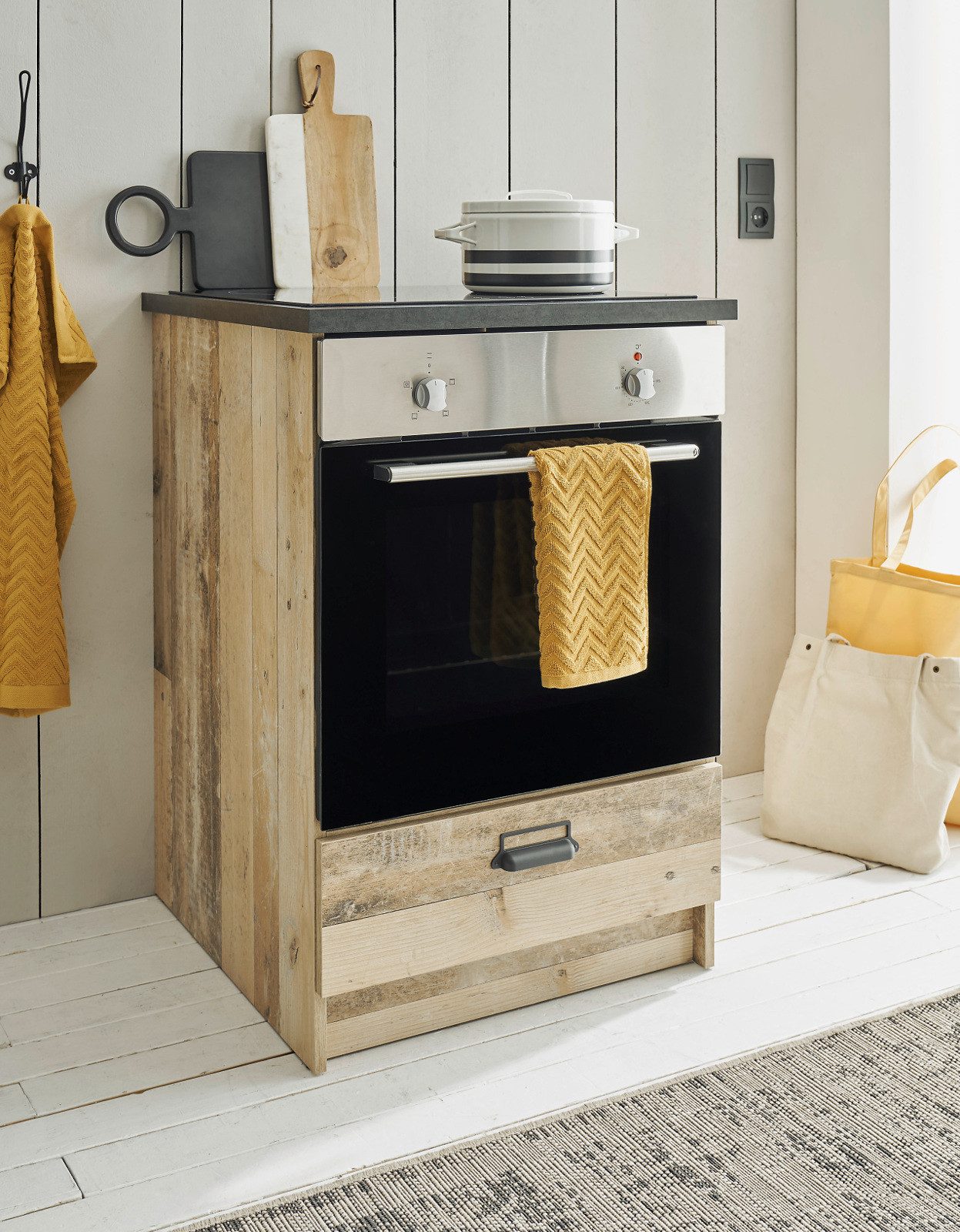 Furn.Design Herdumbauschrank Stove (Küchenschrank in Used günstig online kaufen