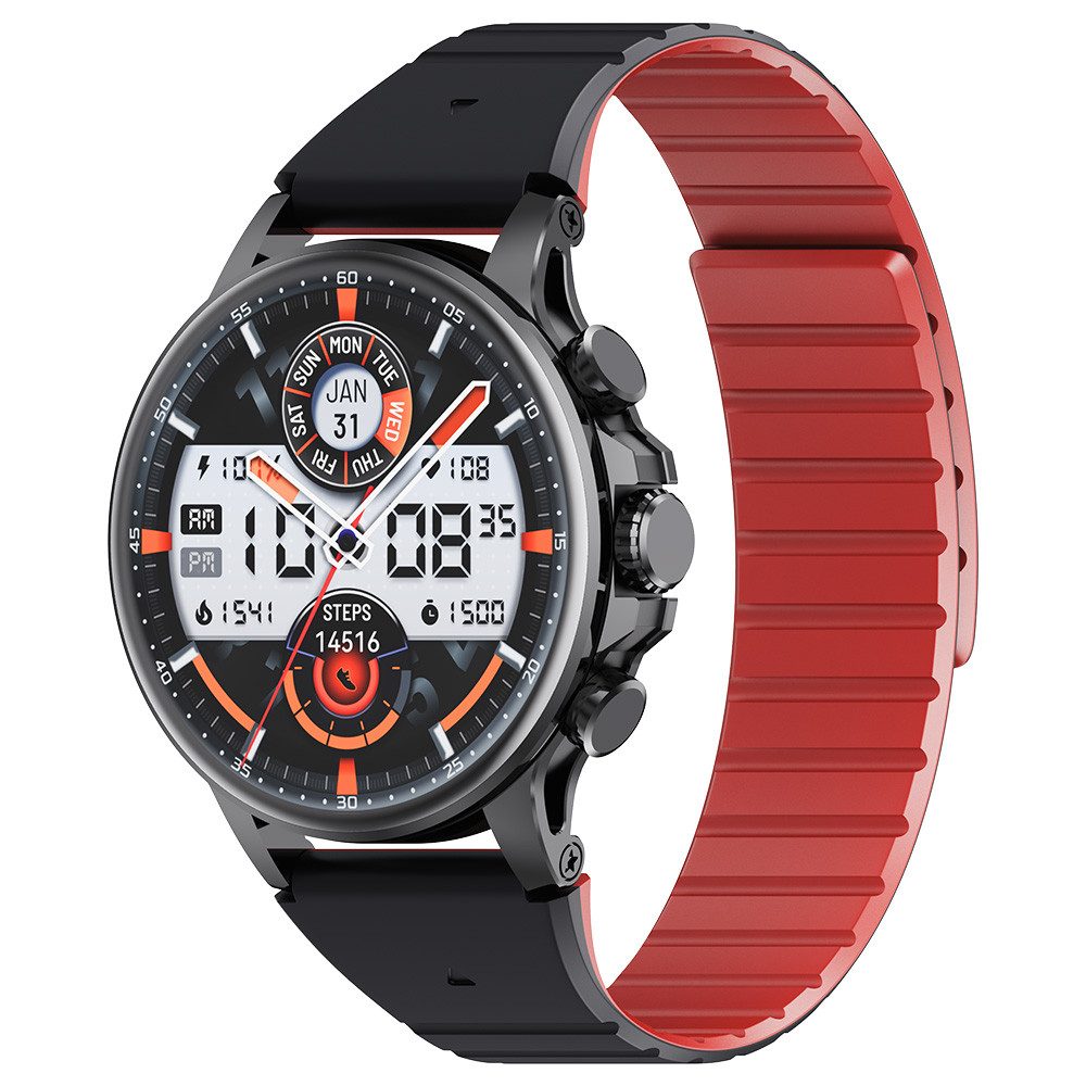 imiki Holo Ultra Kooperationsfall mit Benetton Smartwatch (1,6 Zoll), 100+ Sportmodi, IP68 wasserdicht, Gesundheits- und Schlafüberwachung