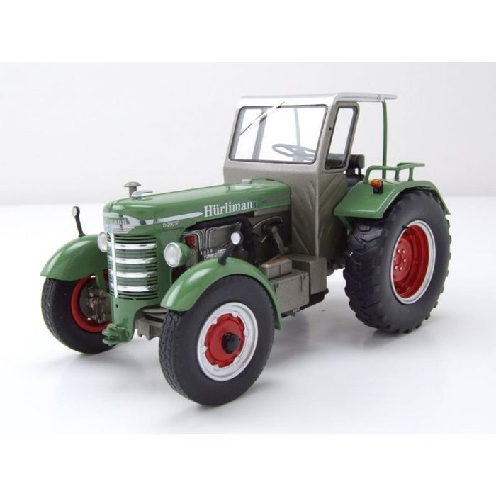 Schuco Modelltraktor Hürlimann D 200 S Traktor mit Kabine grün Modellauto 1:32 Schuco Maßstab 1:32