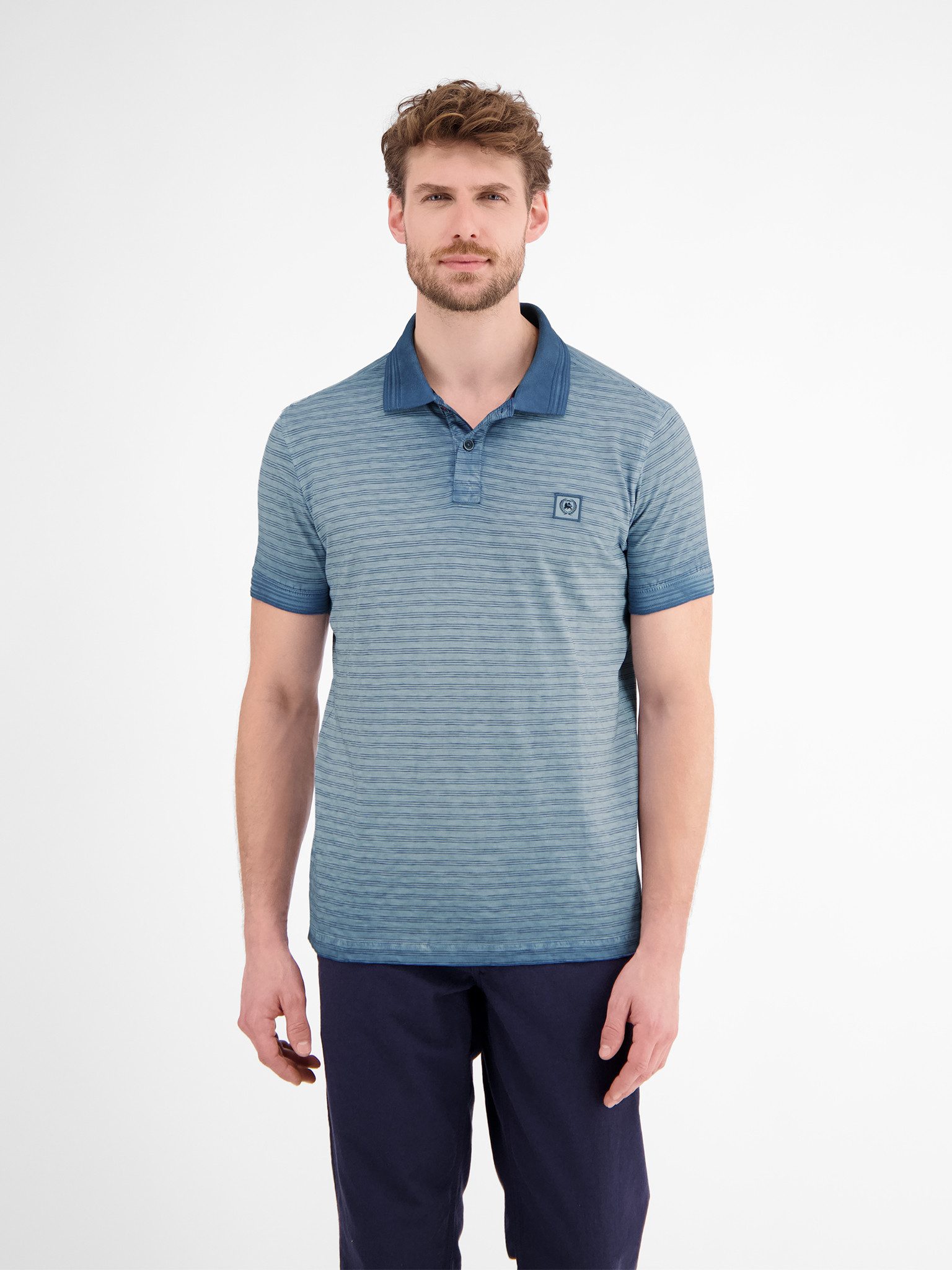 LERROS Poloshirt mit Logo Stickerei günstig online kaufen