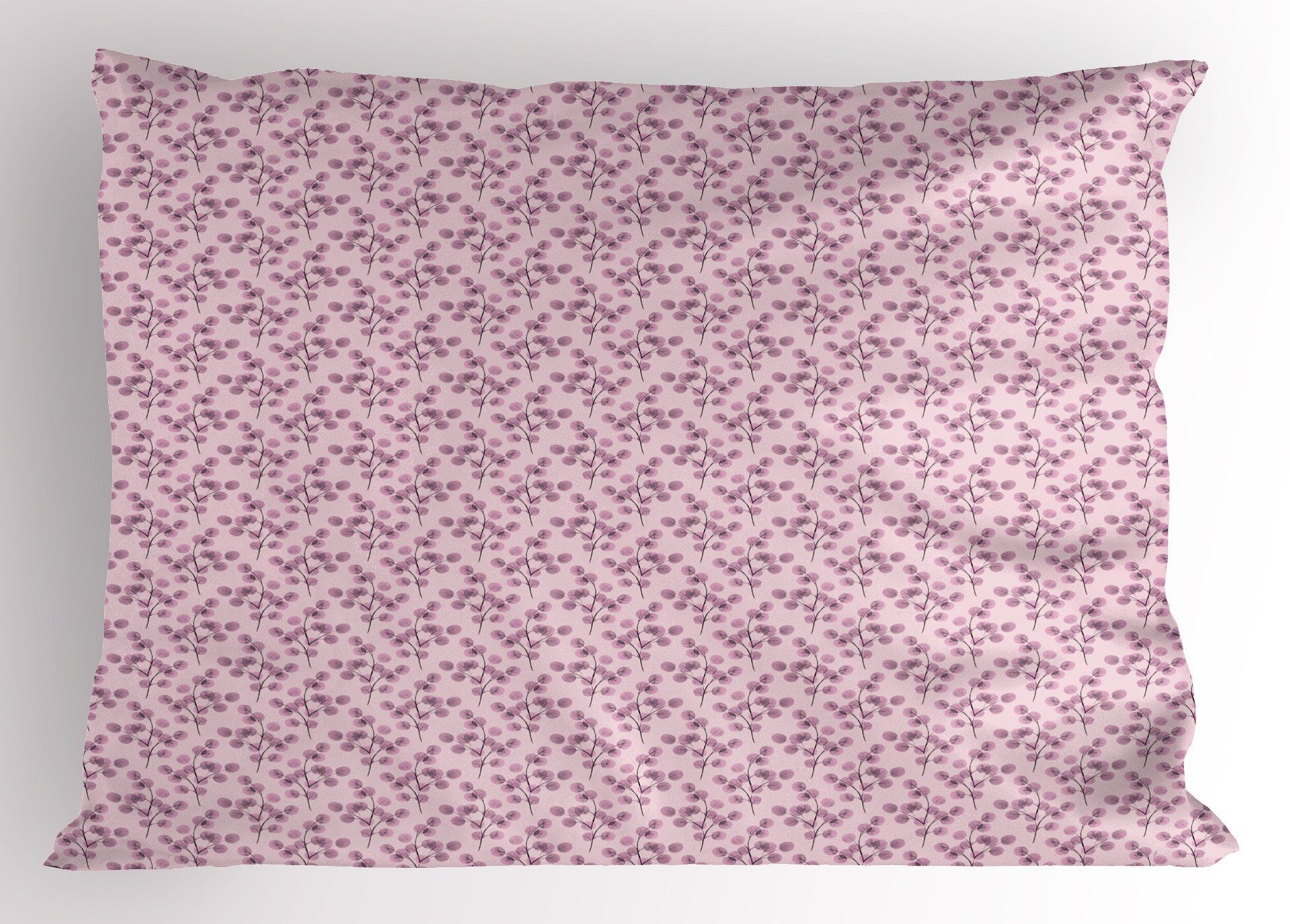 Kissenbezüge Dekorativer Standard King Size Gedruckter Kissenbezug, Abakuhaus (1 Stück), Aquarell Rosy Blüten