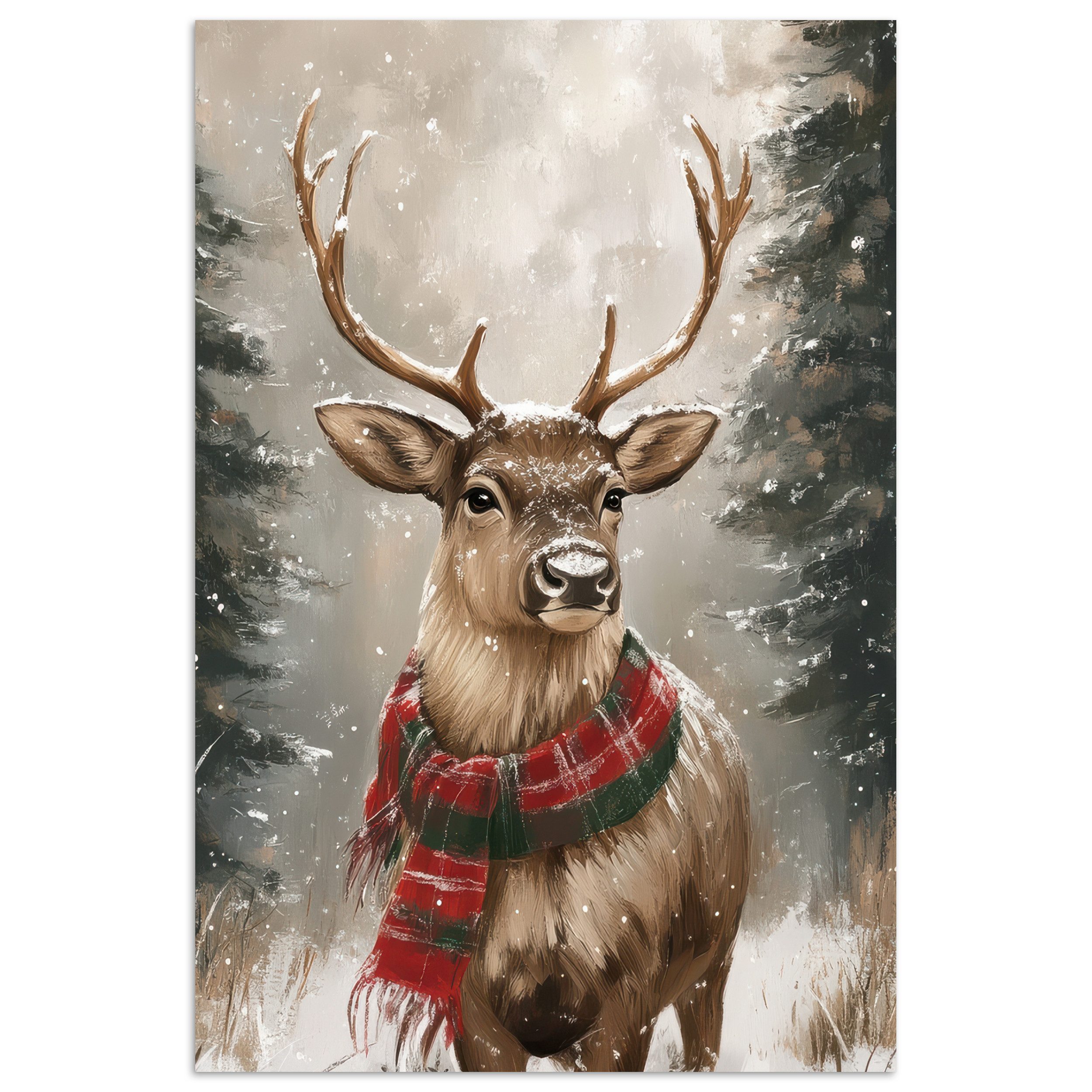 MuchoWow Poster Winter - Wald - günstig online kaufen