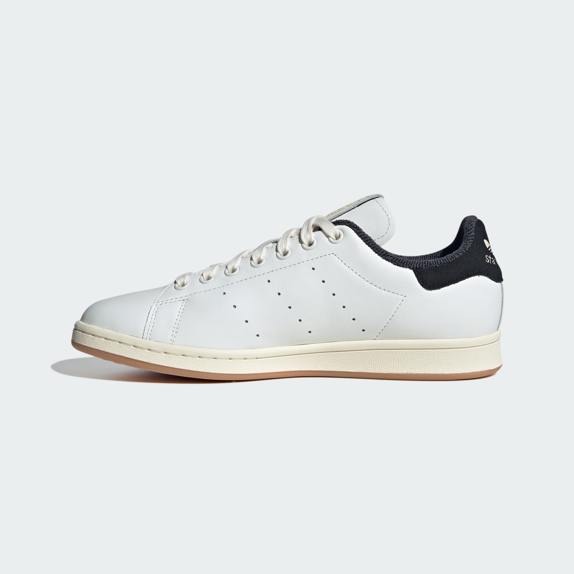 SCHUH Sneaker / adidas White / Cream Core Black SMITH STAN Originals Core White