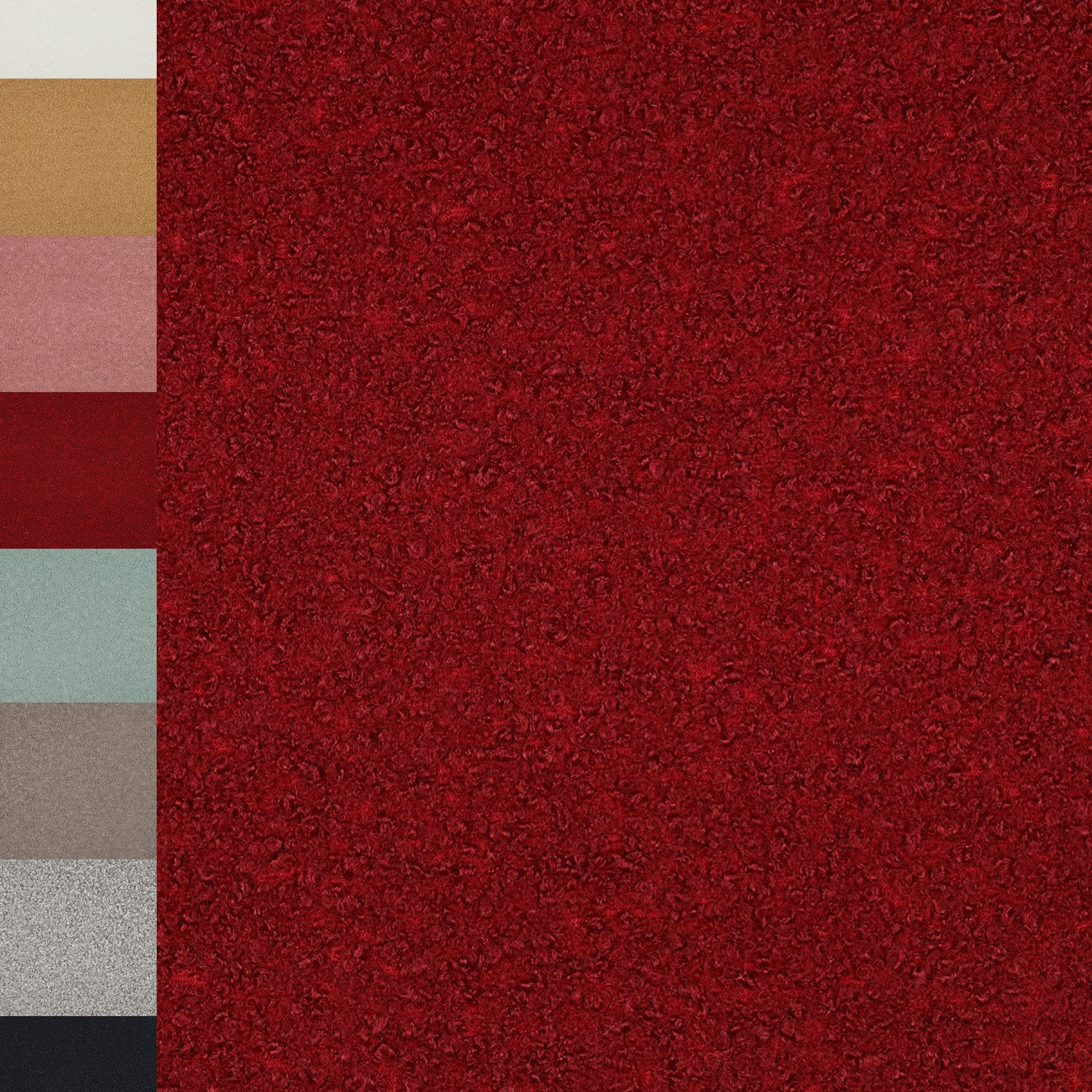 MAGAM-Stoffe Stoff "Ruby", Teddy super weicher Teddyfell Boucle Meterware ab 50cm