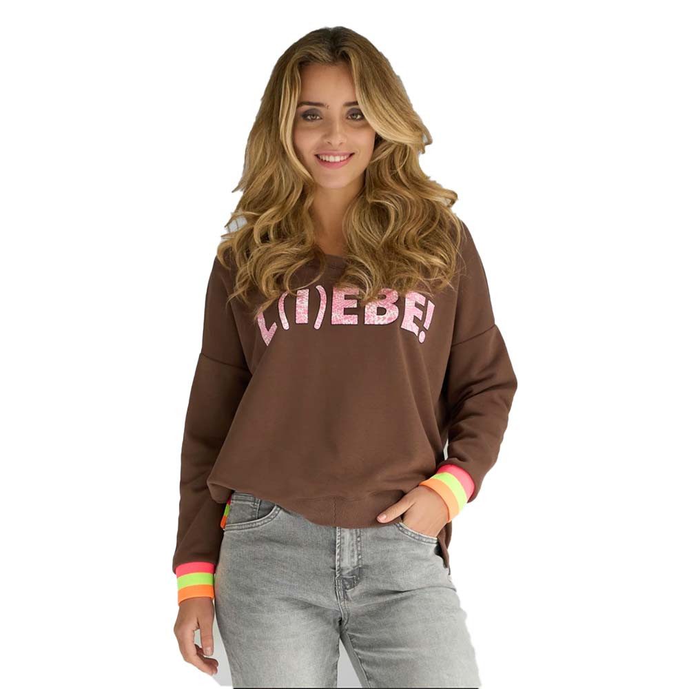 Miss Goodlife Sweatshirt Miss Goodlife Sweatshirt L(I) EBE Snake V-Neck, MG günstig online kaufen