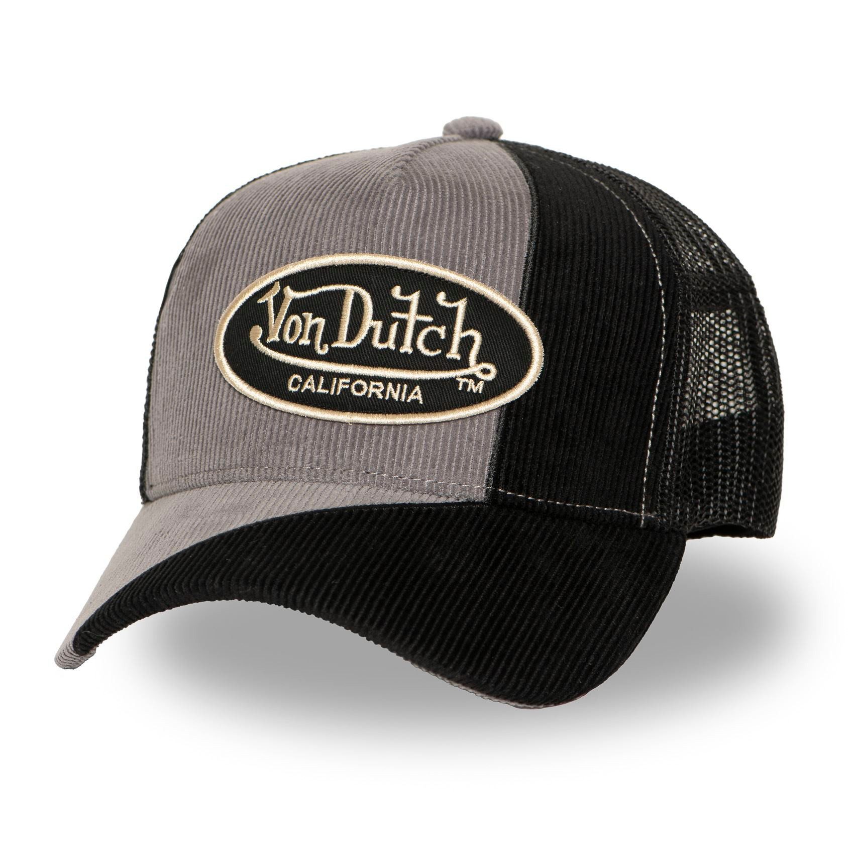 Von Dutch Trucker Cap Von Dutch Originals Trucker Cap - Corduroy Cut - Mesh (Basecap, Meshcap, Trucker Kappe)