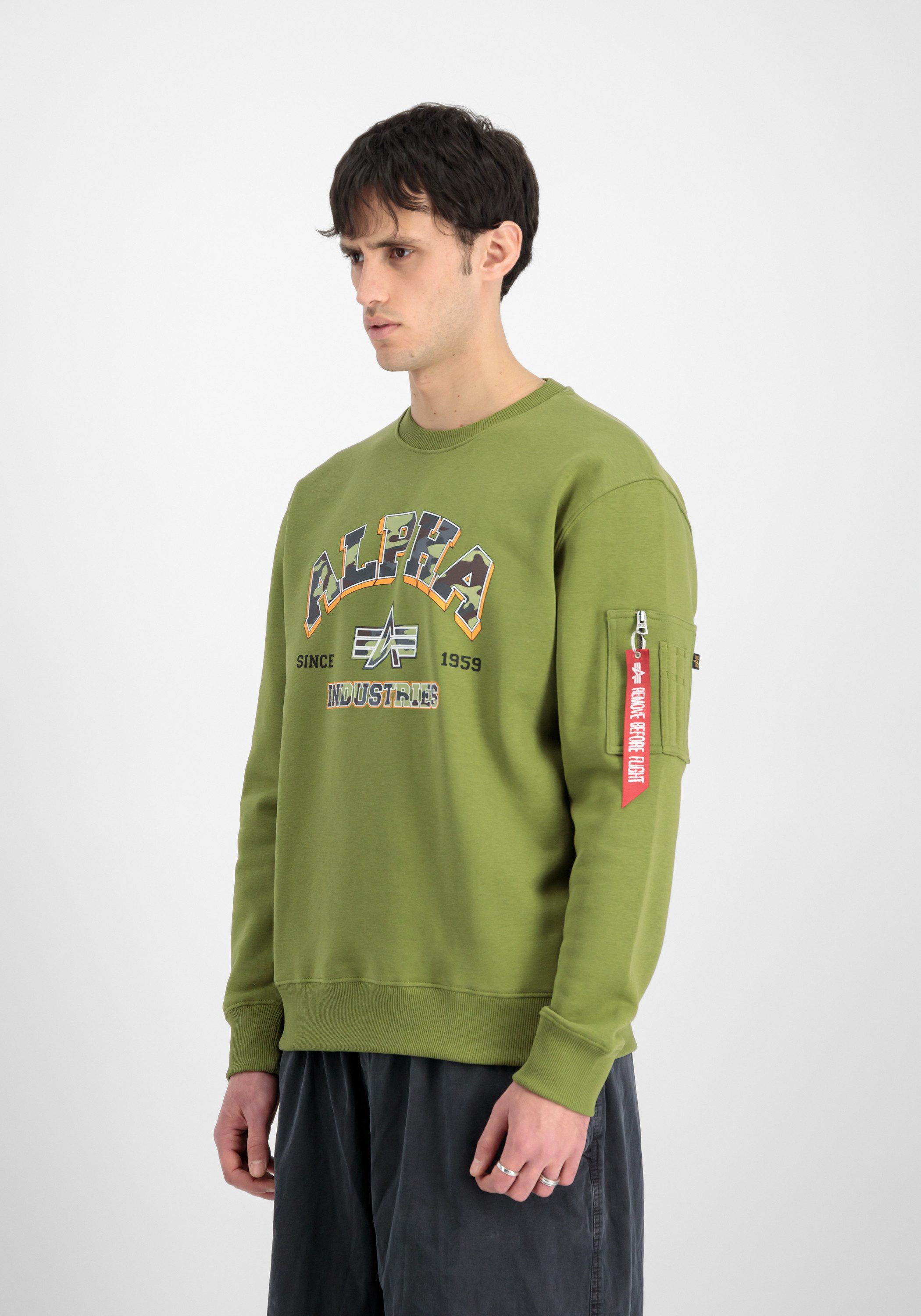 Alpha Industries Sweater College Camo Sweatshirt
