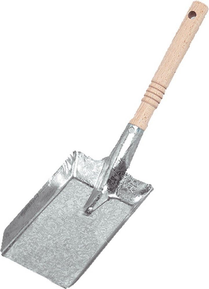 turk Ascheschaufel Kohlenschaufel verzinkt mit Holzgriff, (1 St)