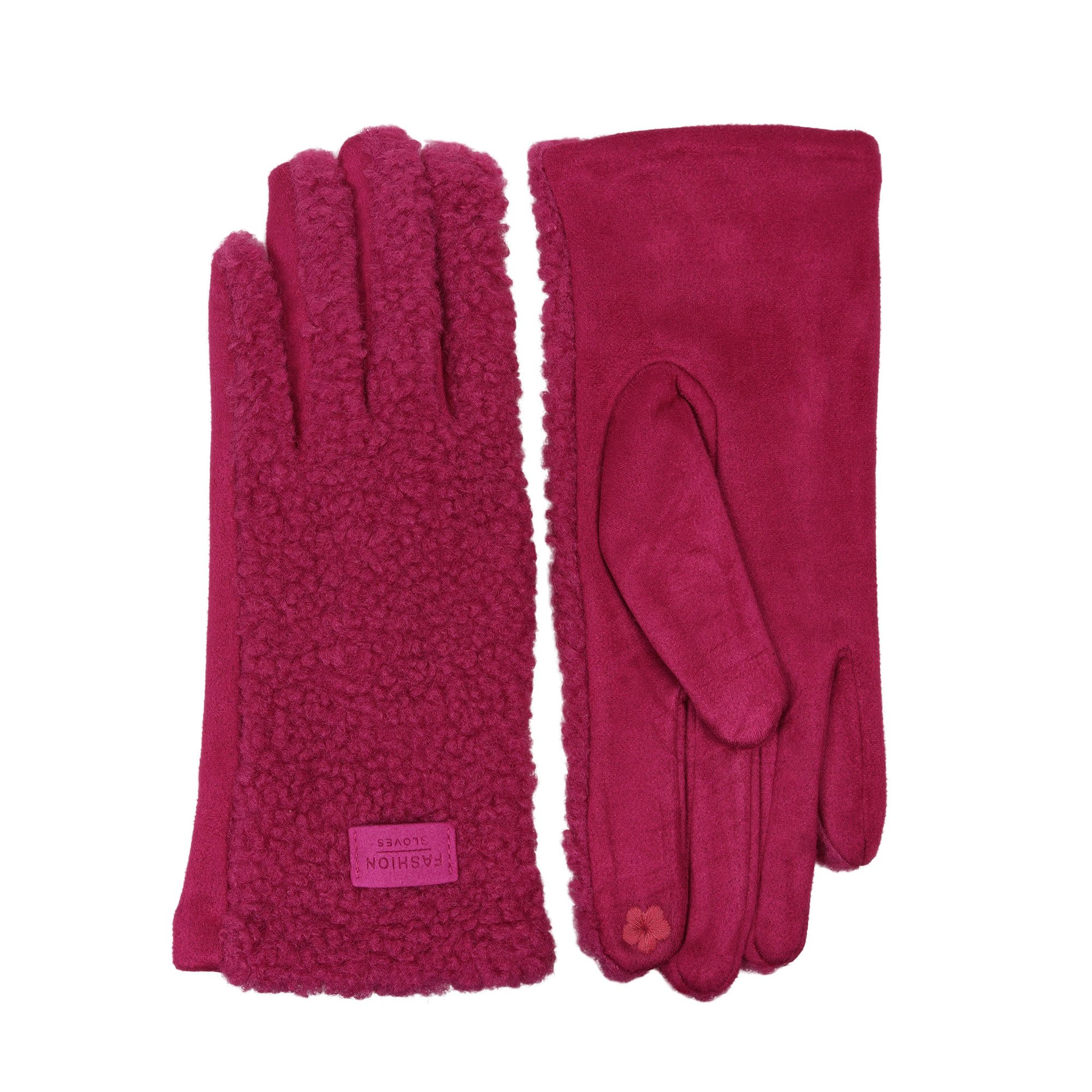 ZEBRO Fleecehandschuhe Teddy Handschuh