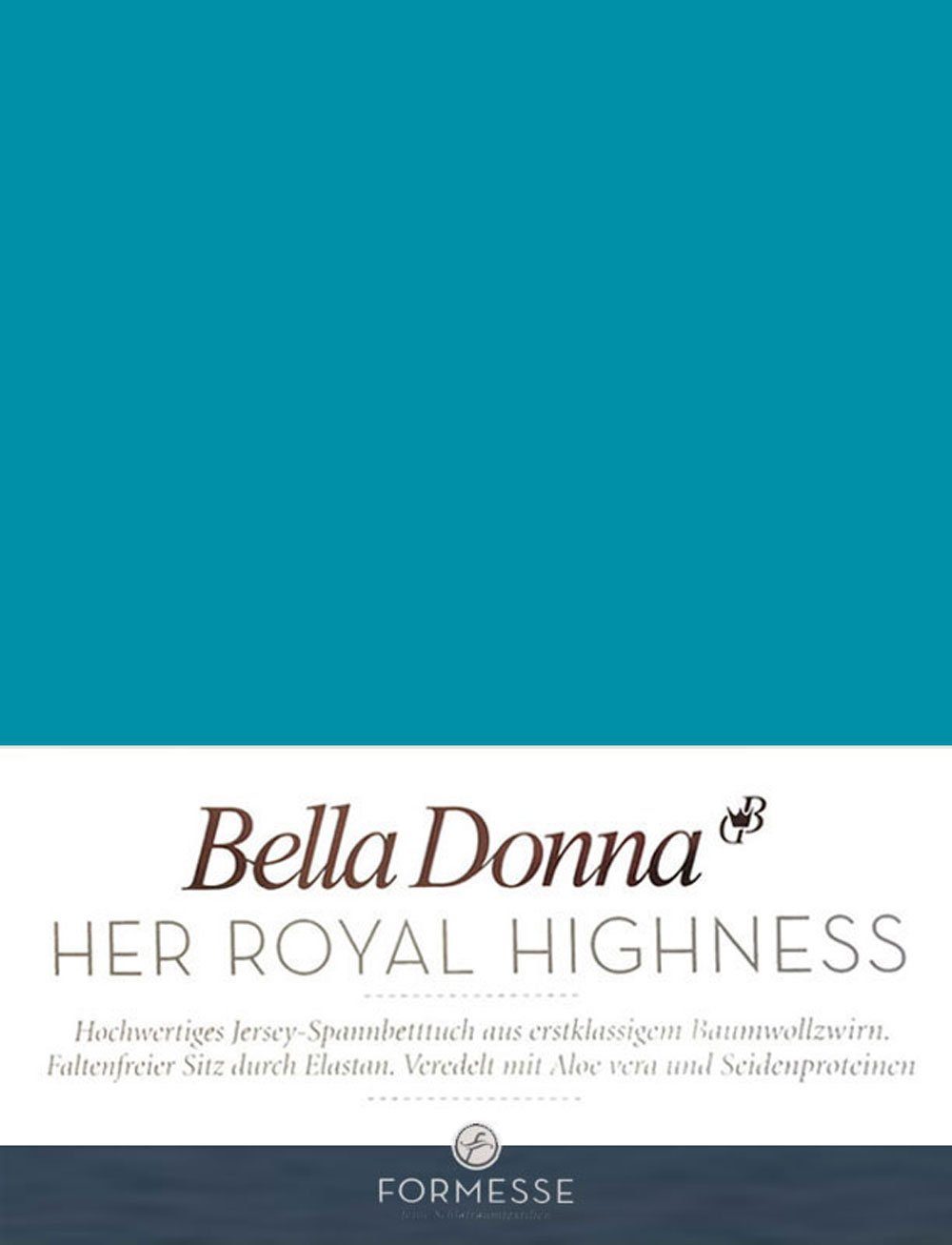 Spannbettlaken »Bella Donna«, Formesse, Jersey, (1 Stück)