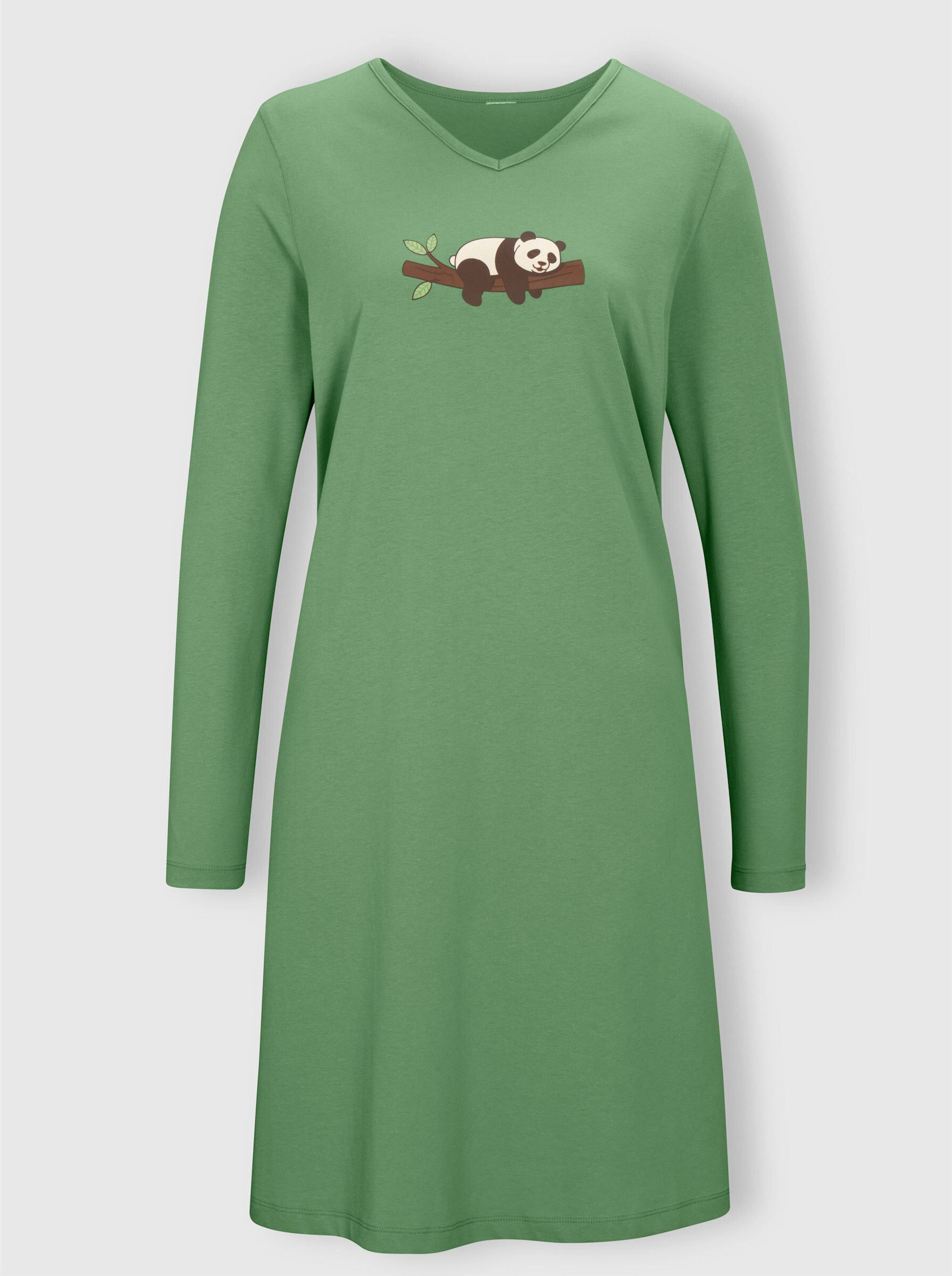 Sieh an! Nachthemd Nachthemd Langarm . (2-tlg)